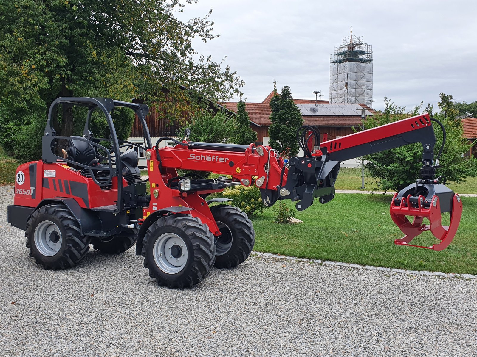 Teleradlader tip Schäffer 3650 T, Neumaschine in Oberornau (Poză 1)