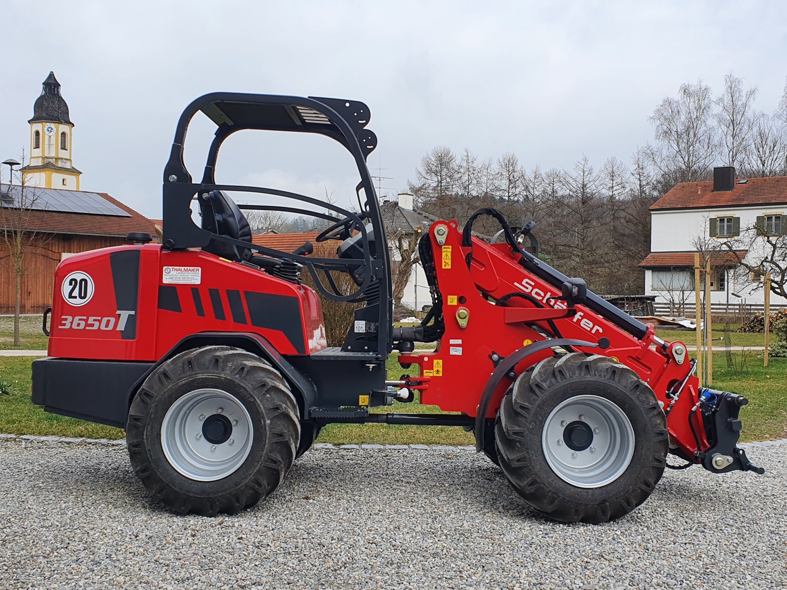 Teleradlader tip Schäffer 3650 T, Neumaschine in Oberornau (Poză 3)