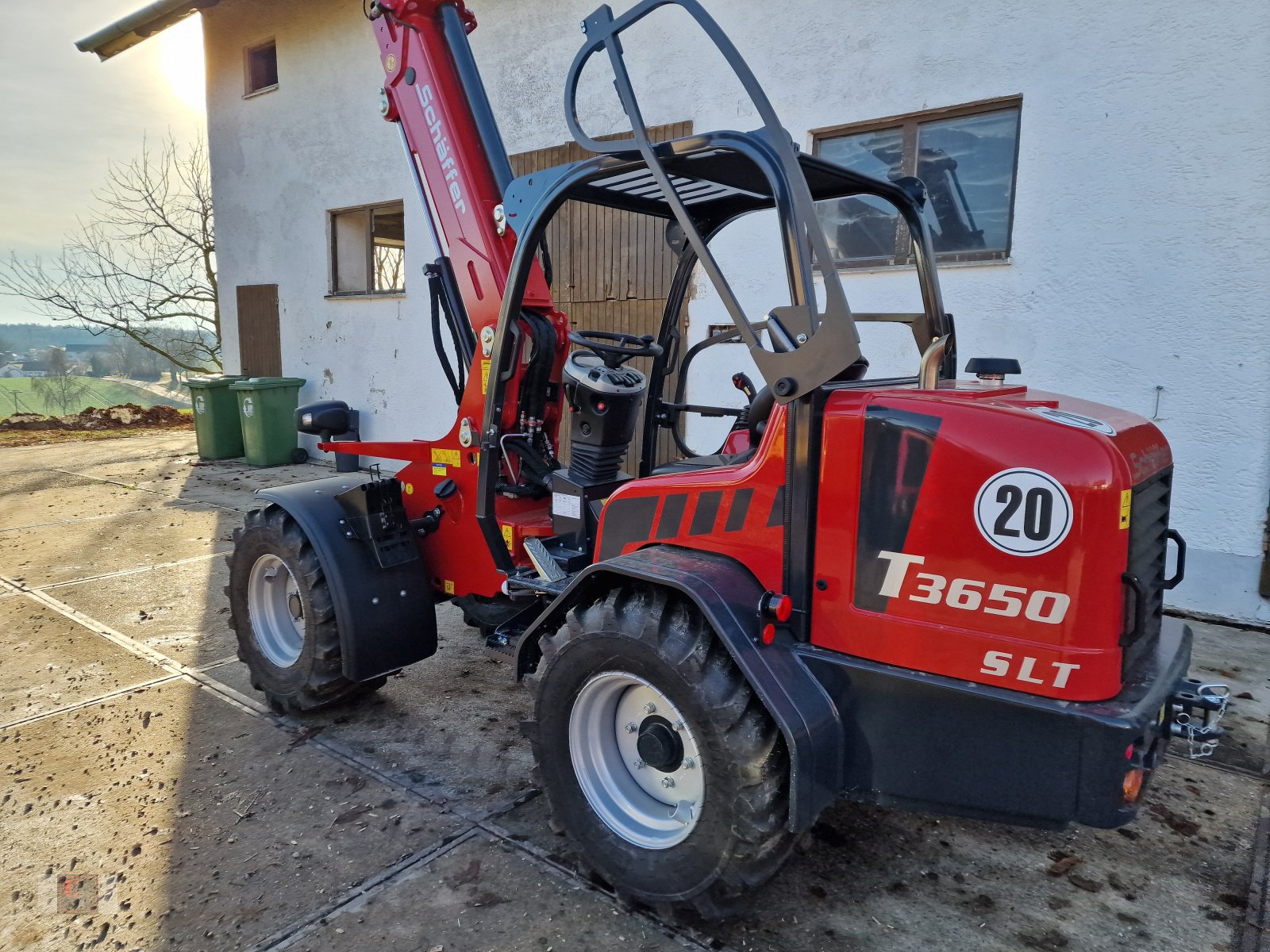 Teleradlader typu Schäffer 3650T SLT, Neumaschine v Gerolsbach (Obrázek 5)