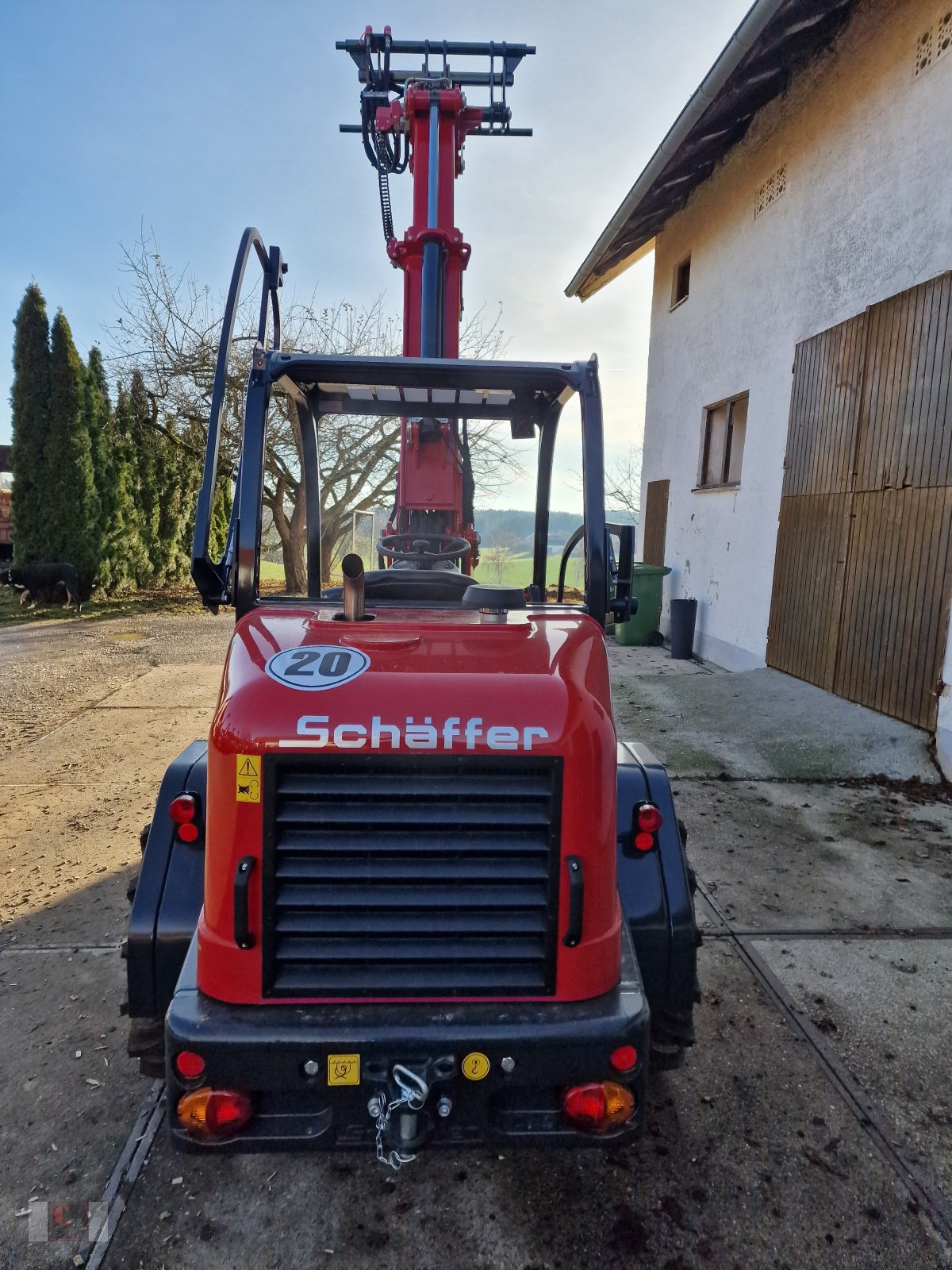 Teleradlader del tipo Schäffer 3650T SLT, Neumaschine en Gerolsbach (Imagen 10)