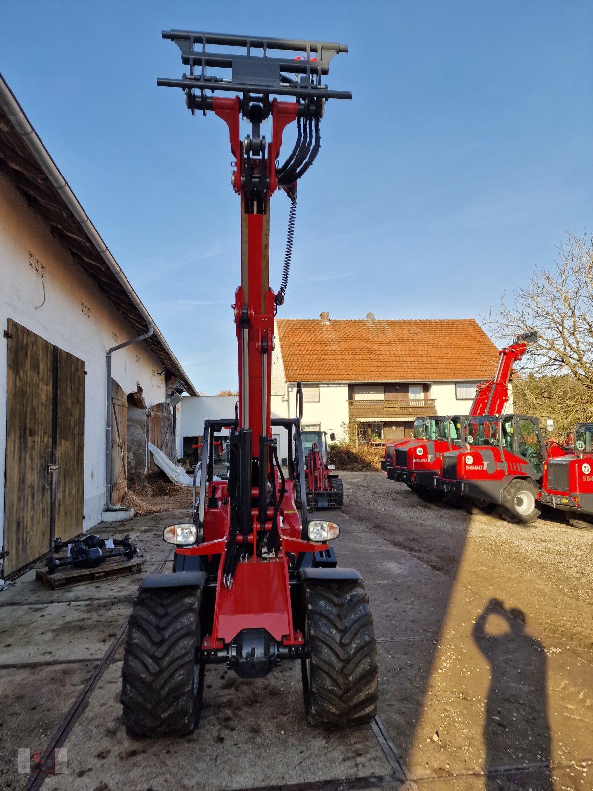 Teleradlader of the type Schäffer 3650T SLT, Neumaschine in Gerolsbach (Picture 12)