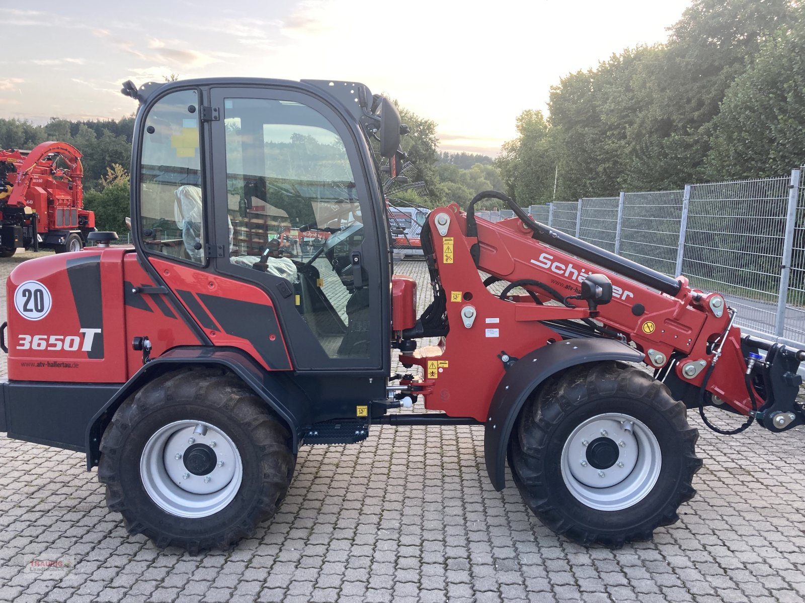 Teleradlader of the type Schäffer 3650T, Neumaschine in Mainburg/Wambach (Picture 3)