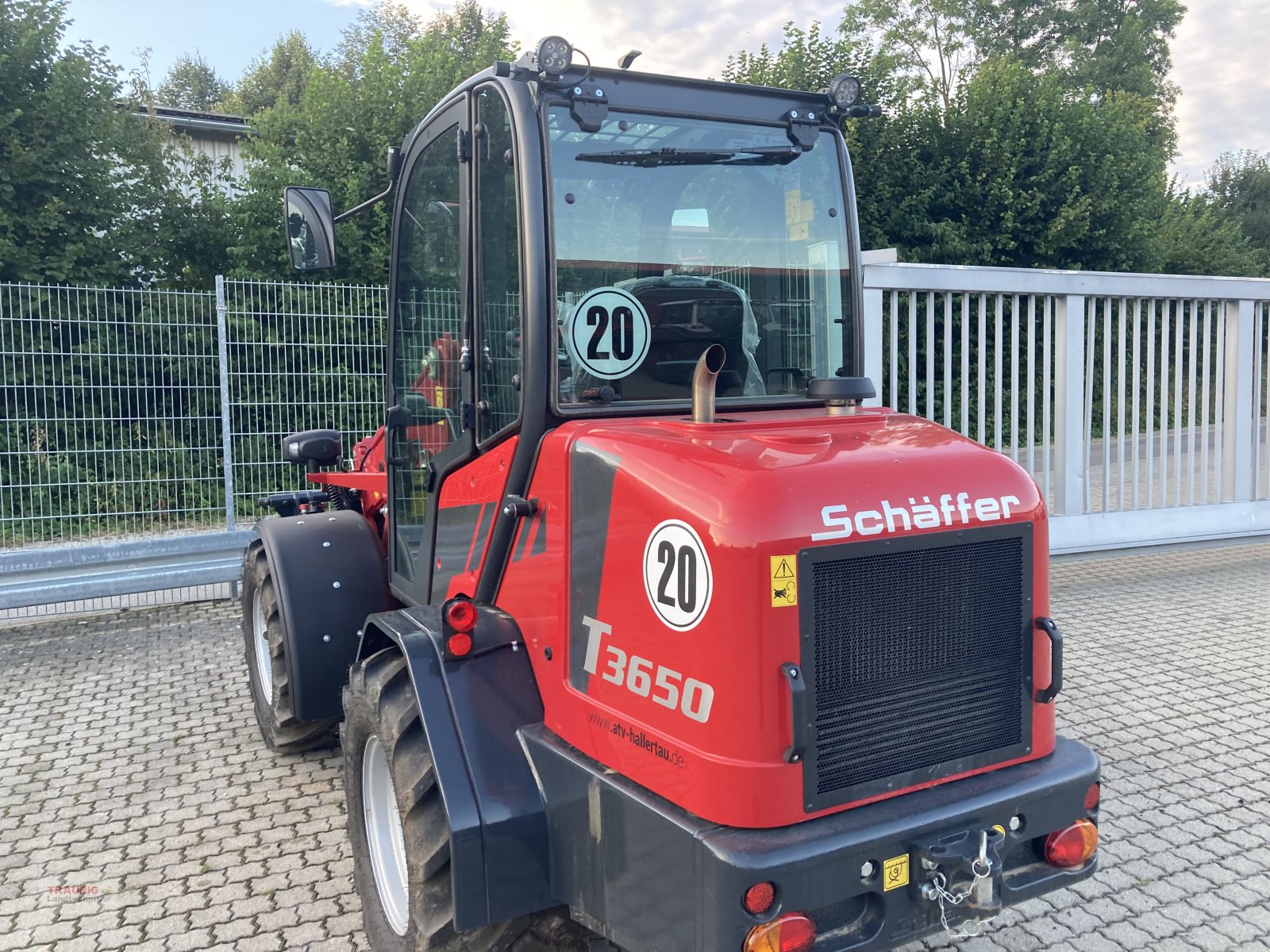 Teleradlader des Typs Schäffer 3650T, Neumaschine in Mainburg/Wambach (Bild 5)