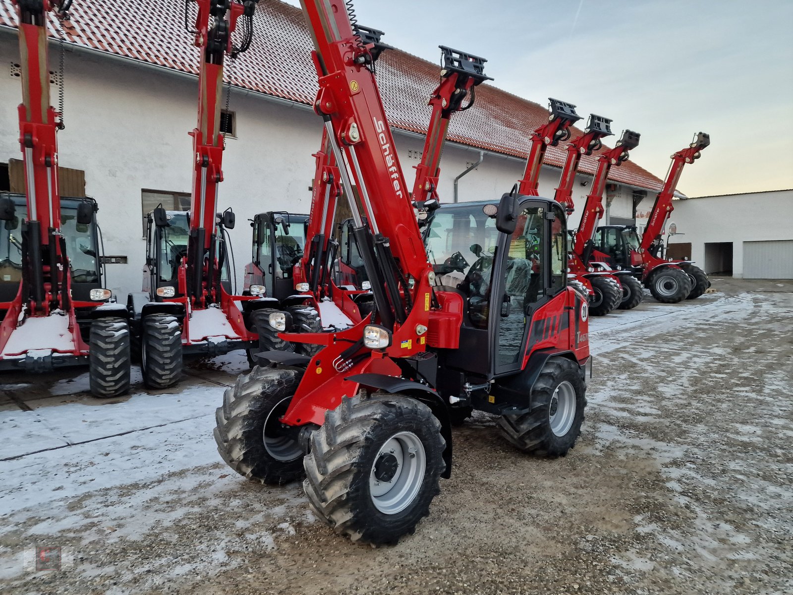 Teleradlader typu Schäffer 4670 T-2, Neumaschine v Gerolsbach (Obrázek 3)