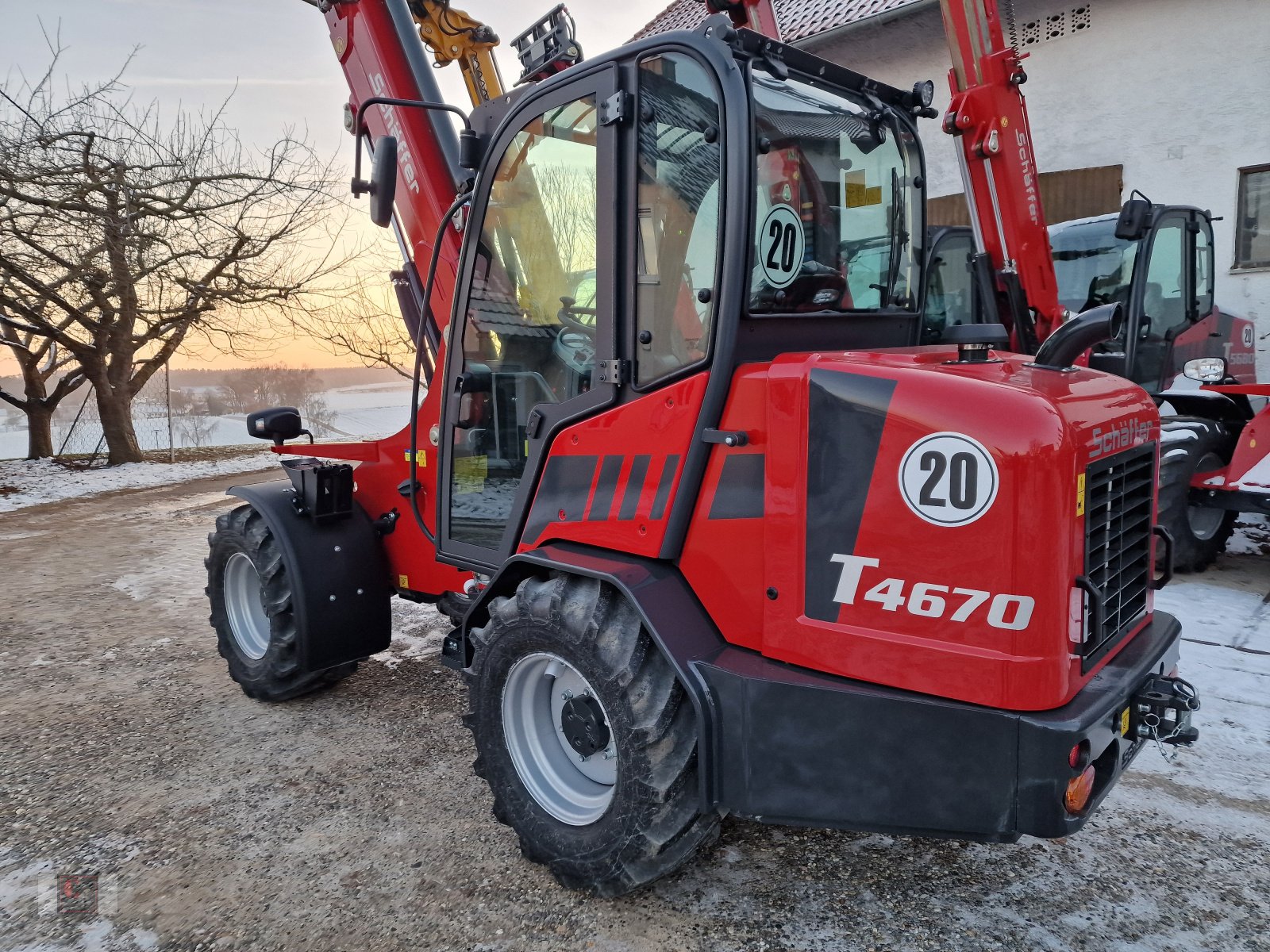 Teleradlader typu Schäffer 4670 T-2, Neumaschine v Gerolsbach (Obrázek 4)