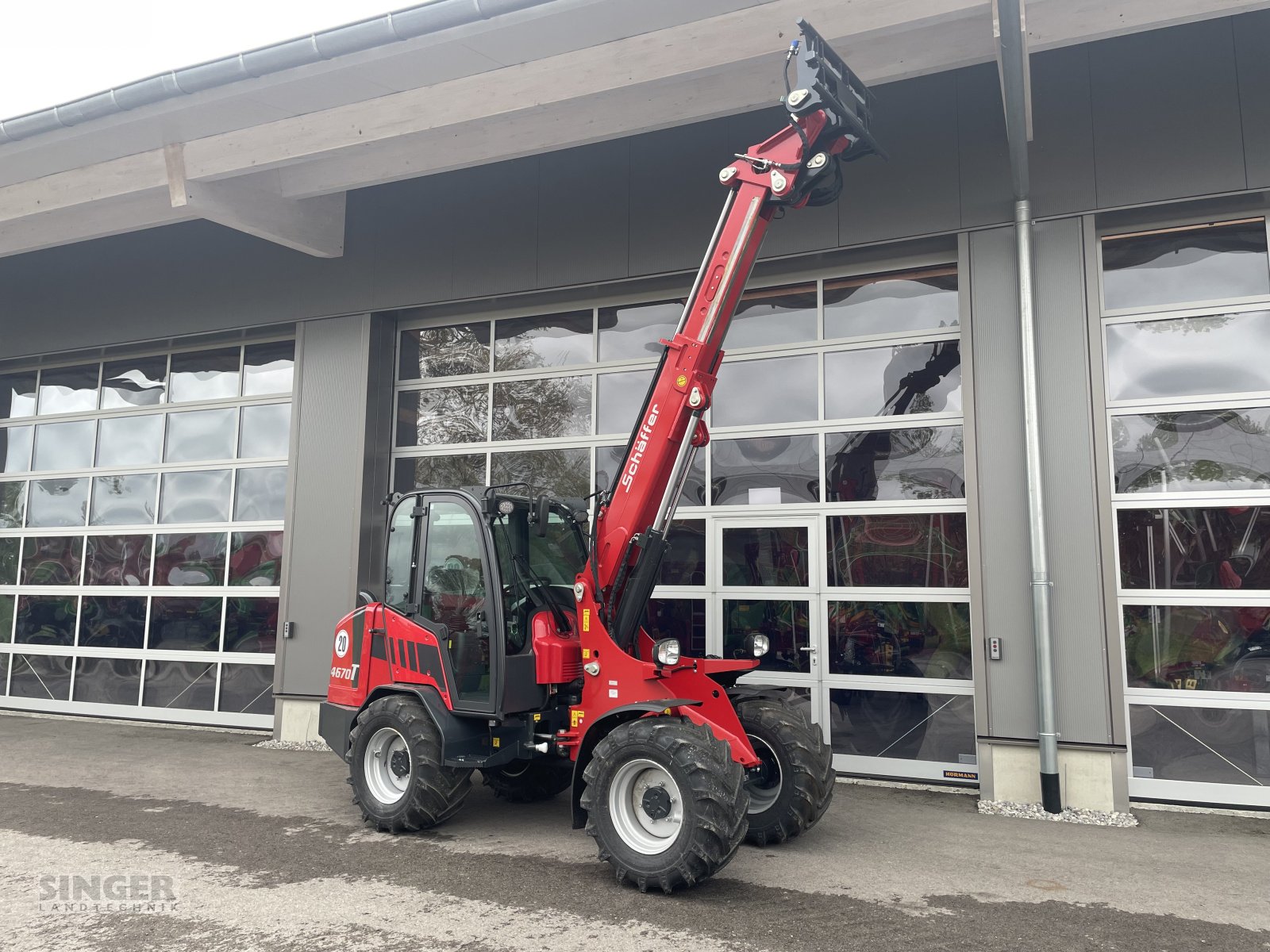 Teleradlader typu Schäffer 4670 T-2, Neumaschine w Ebenhofen (Zdjęcie 1)