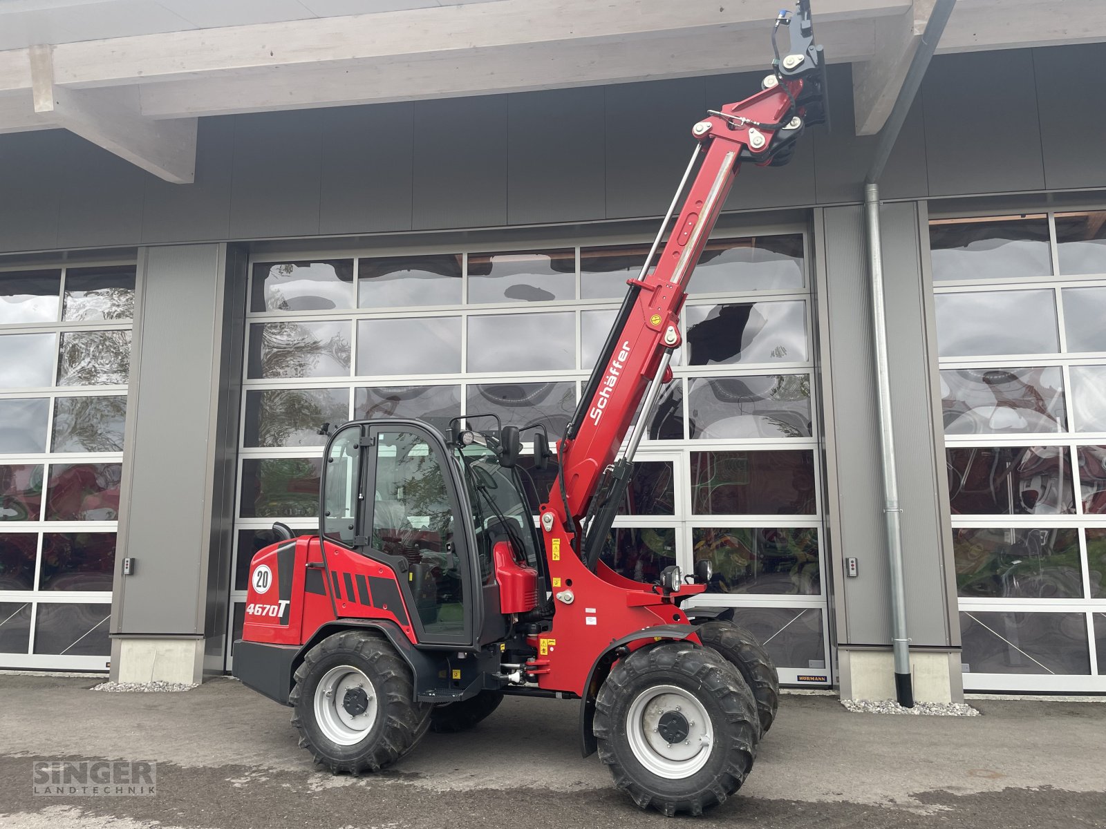 Teleradlader del tipo Schäffer 4670 T-2, Neumaschine en Ebenhofen (Imagen 3)