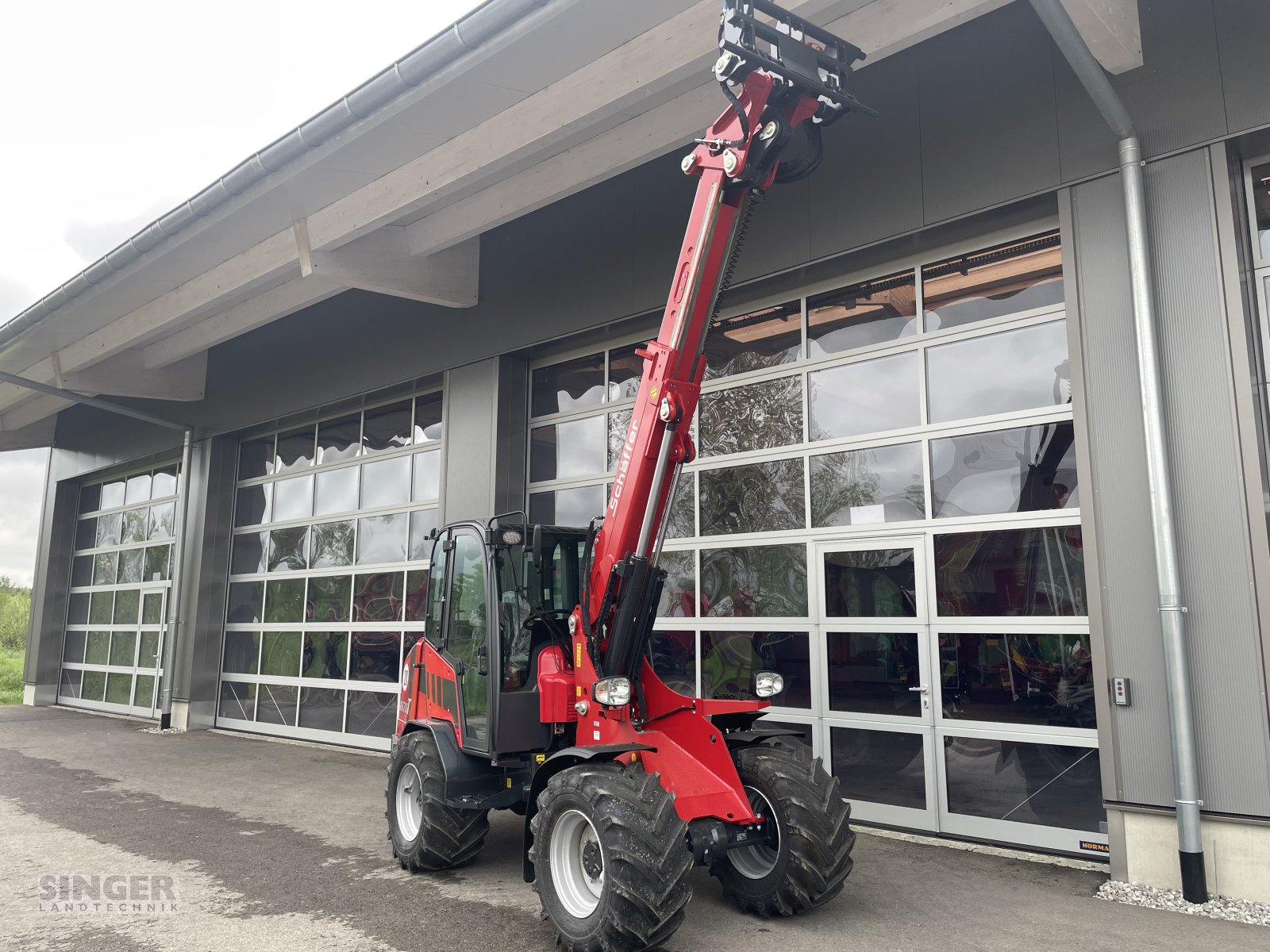 Teleradlader des Typs Schäffer 4670 T-2, Neumaschine in Ebenhofen (Bild 4)