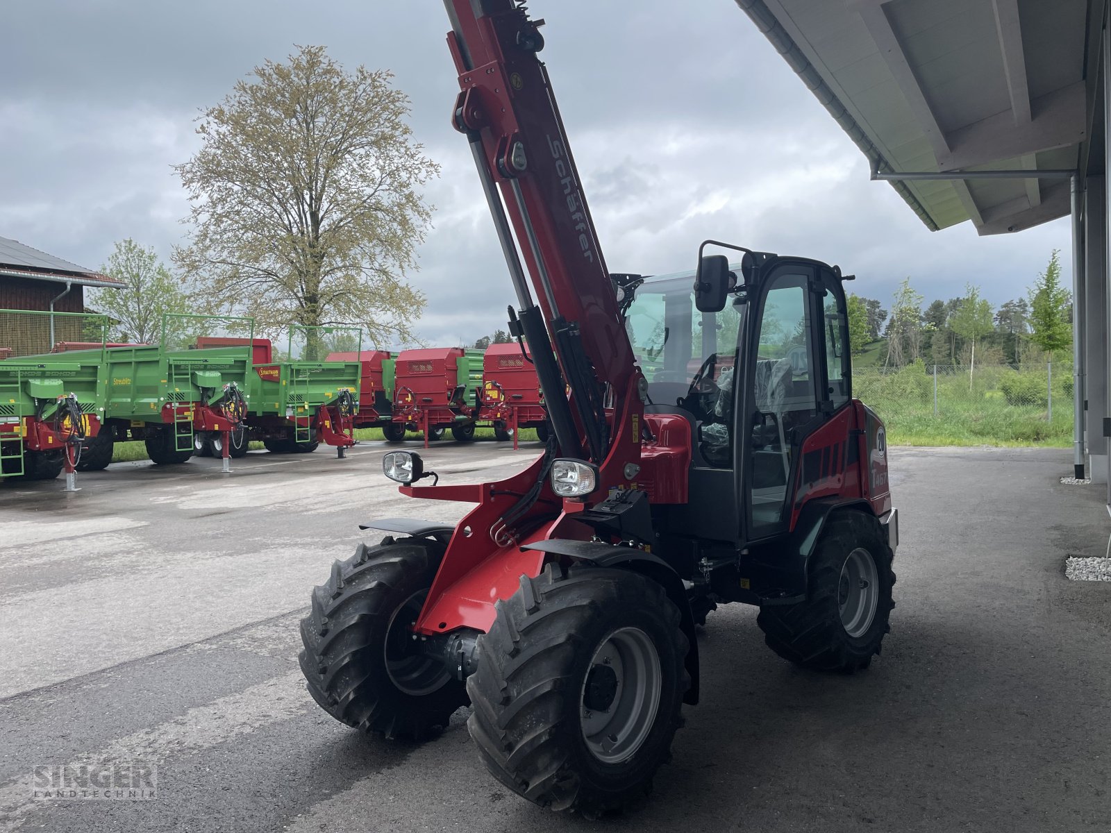 Teleradlader del tipo Schäffer 4670 T-2, Neumaschine en Ebenhofen (Imagen 7)