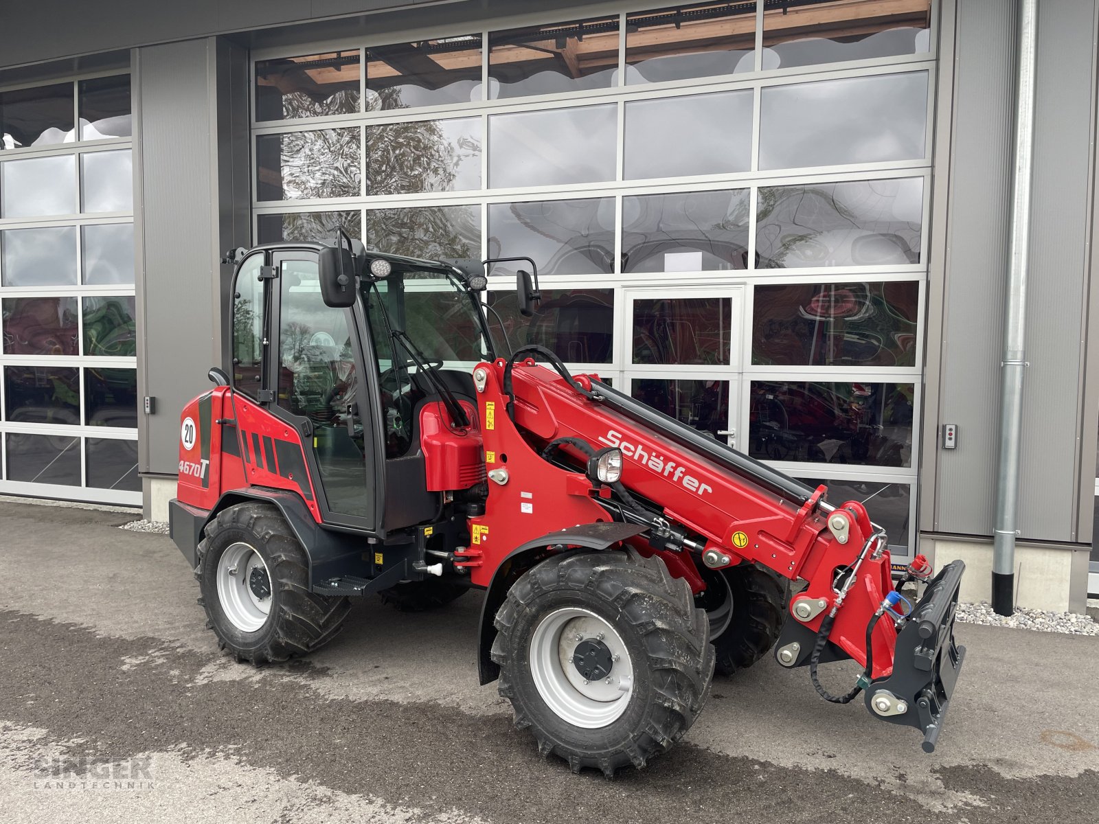 Teleradlader des Typs Schäffer 4670 T-2, Neumaschine in Ebenhofen (Bild 8)