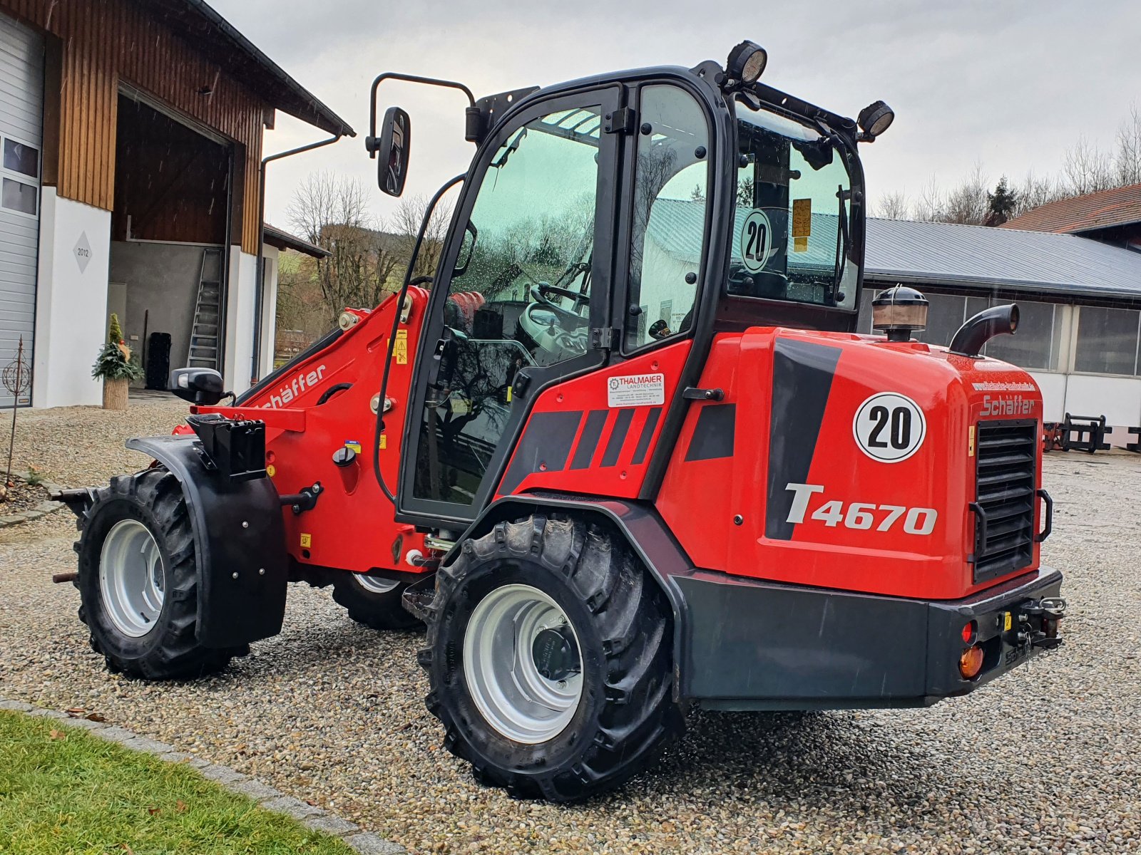 Teleradlader van het type Schäffer 4670 T, Gebrauchtmaschine in Oberornau (Foto 13)