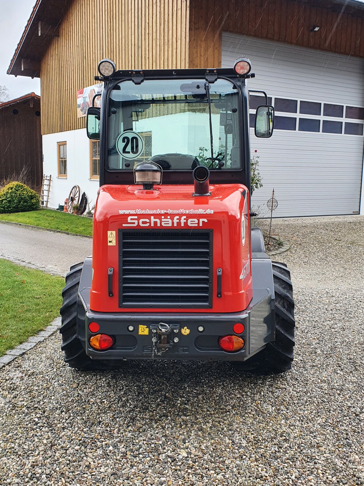 Teleradlader van het type Schäffer 4670 T, Gebrauchtmaschine in Oberornau (Foto 5)