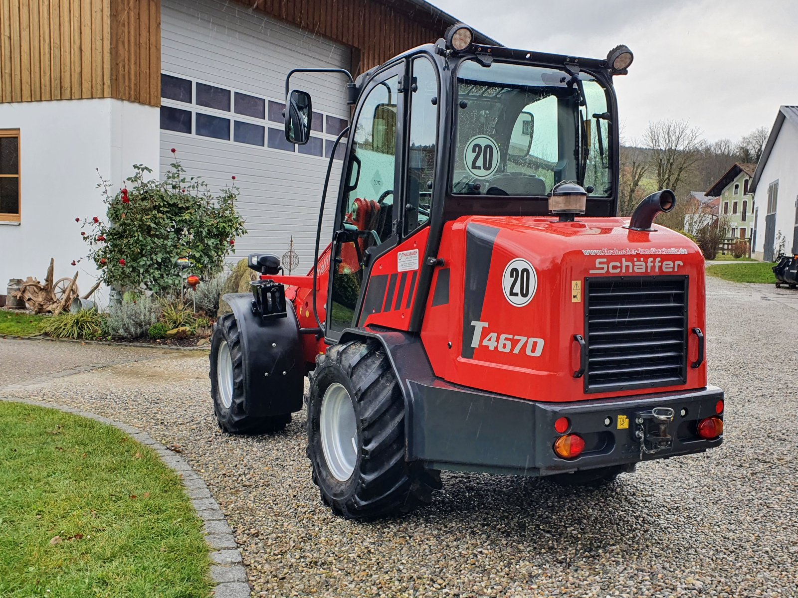 Teleradlader van het type Schäffer 4670 T, Gebrauchtmaschine in Oberornau (Foto 12)