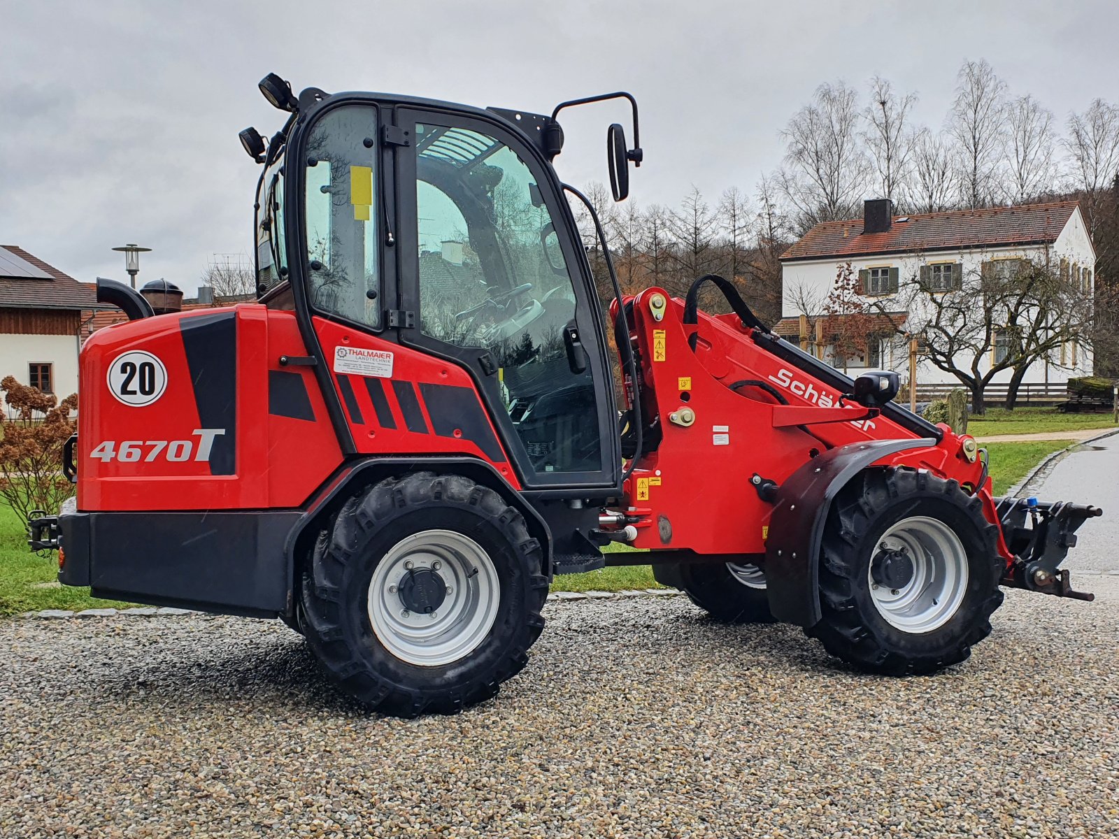 Teleradlader van het type Schäffer 4670 T, Gebrauchtmaschine in Oberornau (Foto 8)