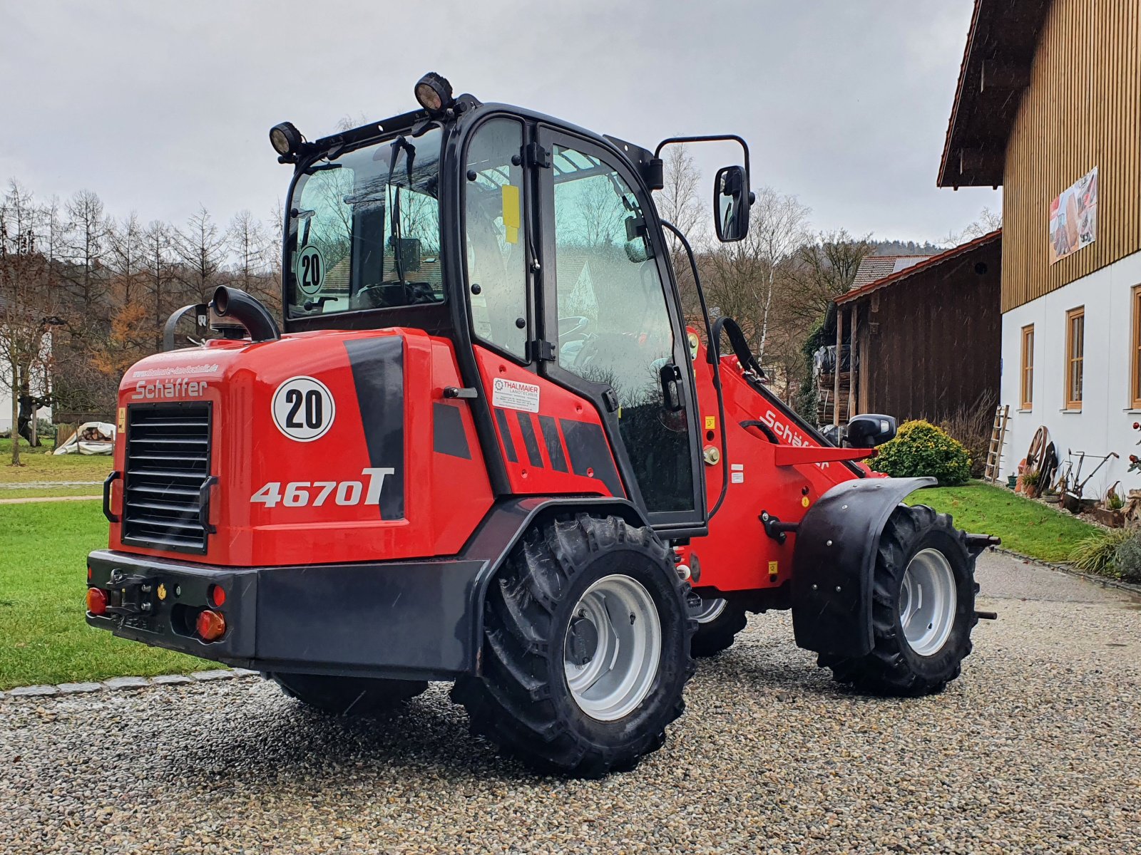 Teleradlader van het type Schäffer 4670 T, Gebrauchtmaschine in Oberornau (Foto 15)