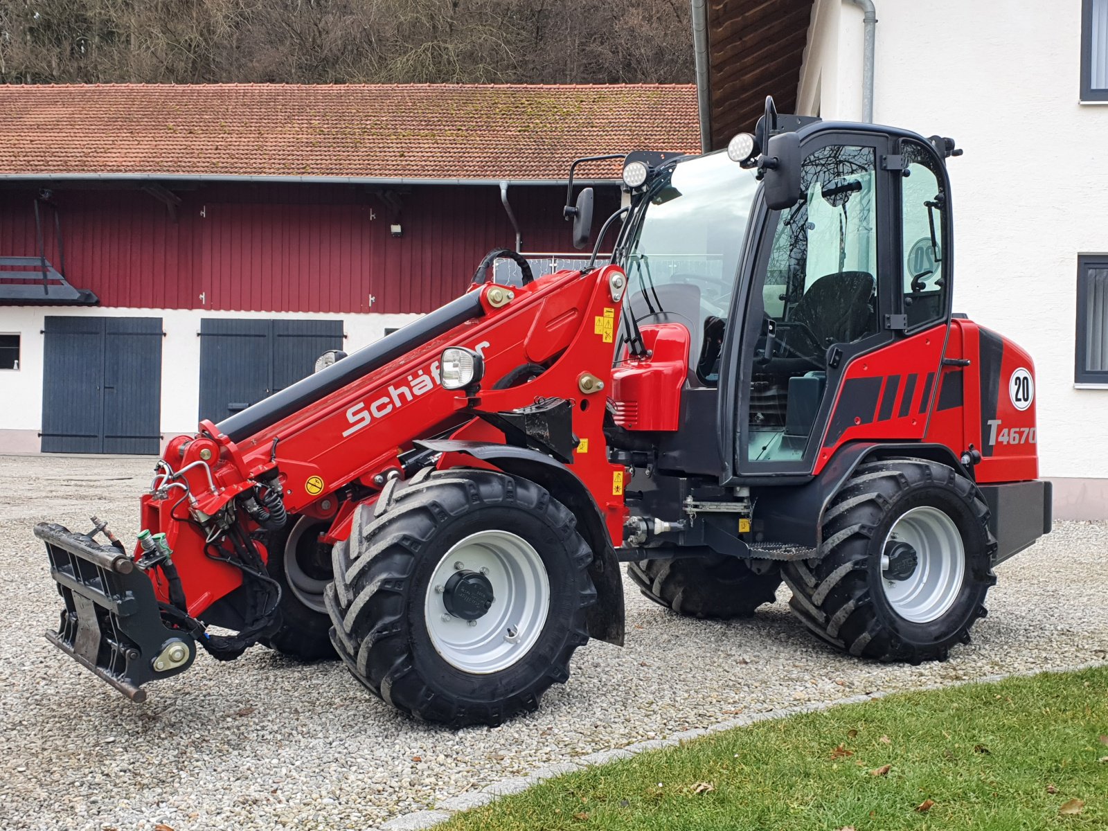 Teleradlader a típus Schäffer 4670 T, Gebrauchtmaschine ekkor: Oberornau (Kép 1)