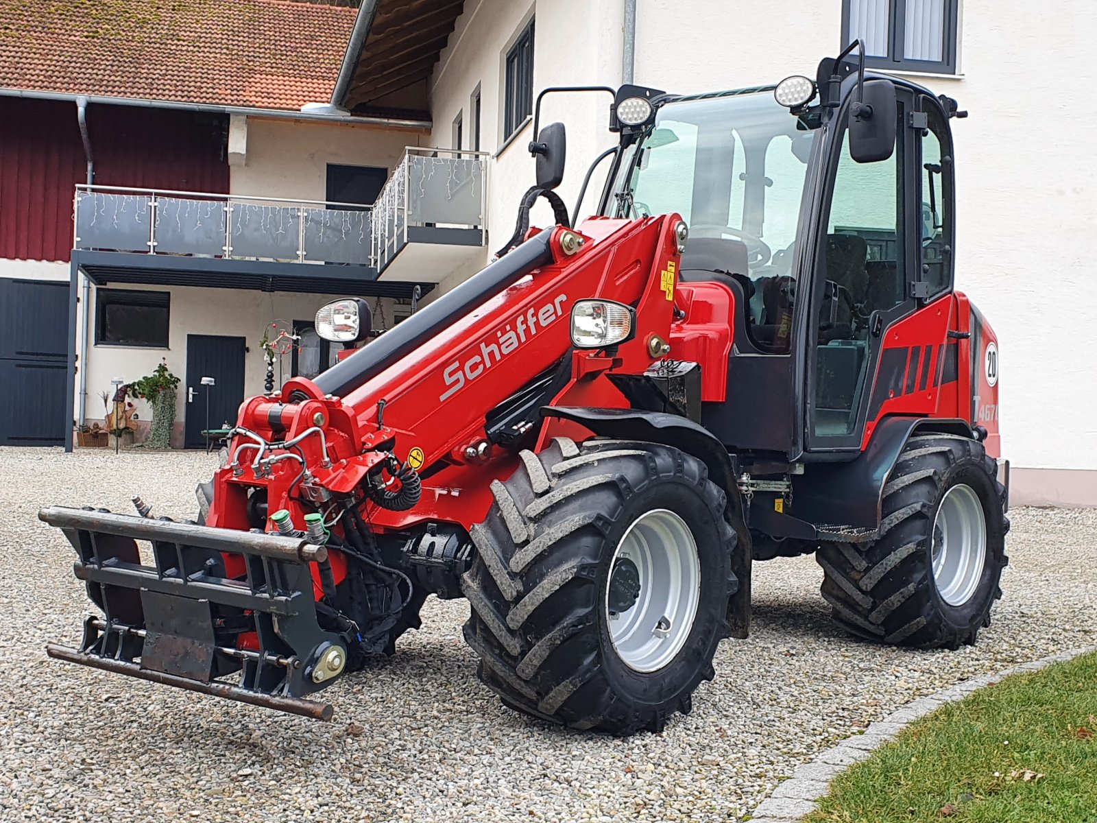 Teleradlader a típus Schäffer 4670 T, Gebrauchtmaschine ekkor: Oberornau (Kép 9)