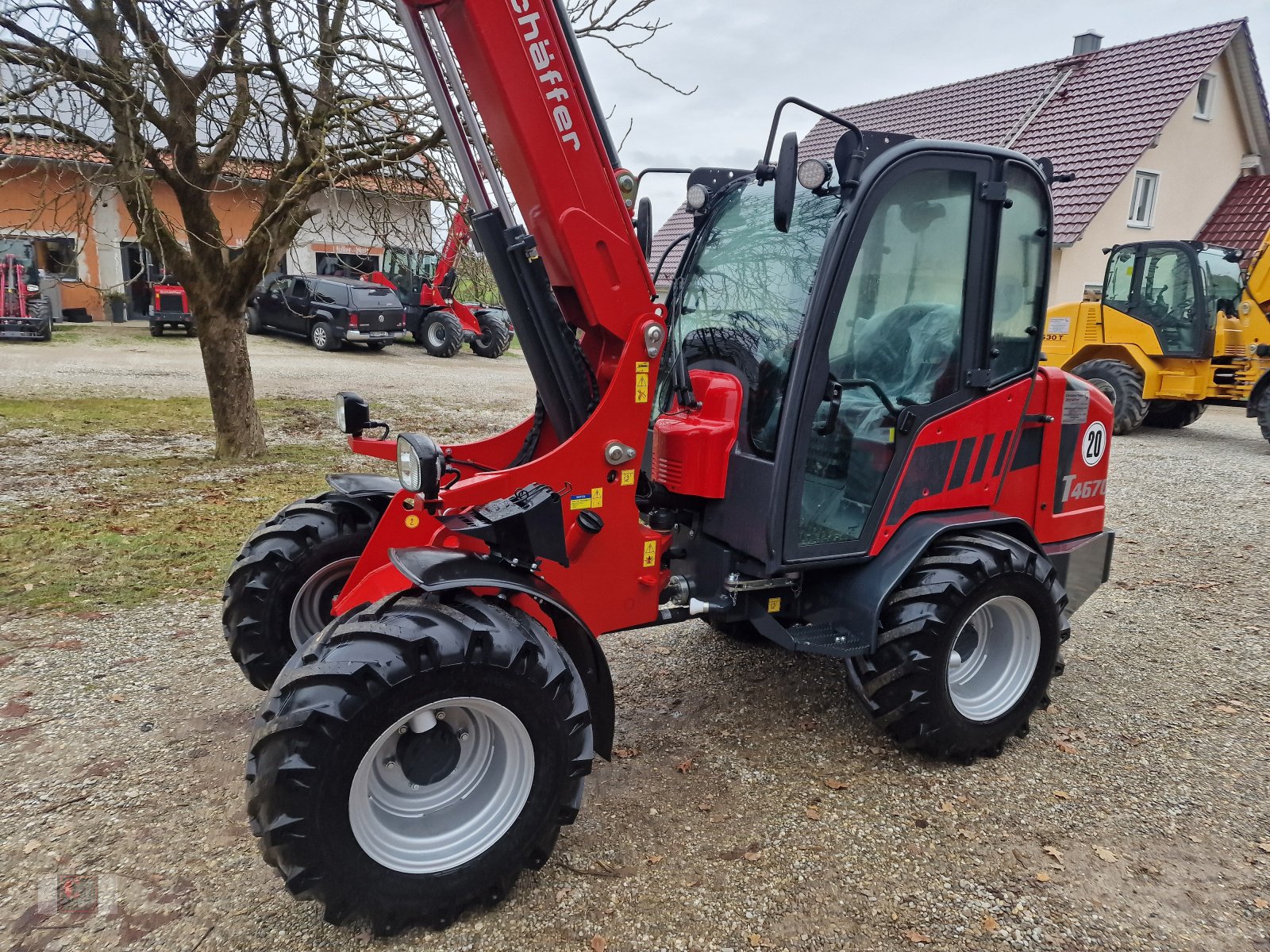 Teleradlader tip Schäffer 4670T, Neumaschine in Gerolsbach (Poză 7)