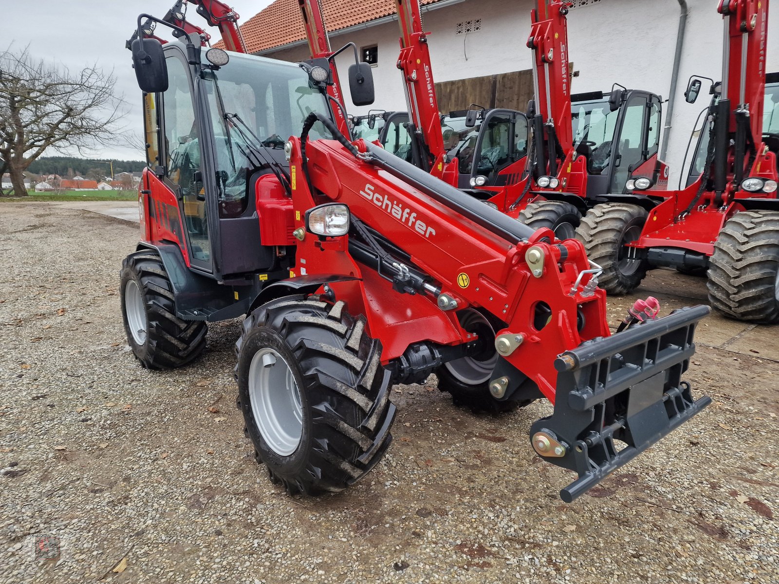 Teleradlader van het type Schäffer 4670T, Neumaschine in Gerolsbach (Foto 8)