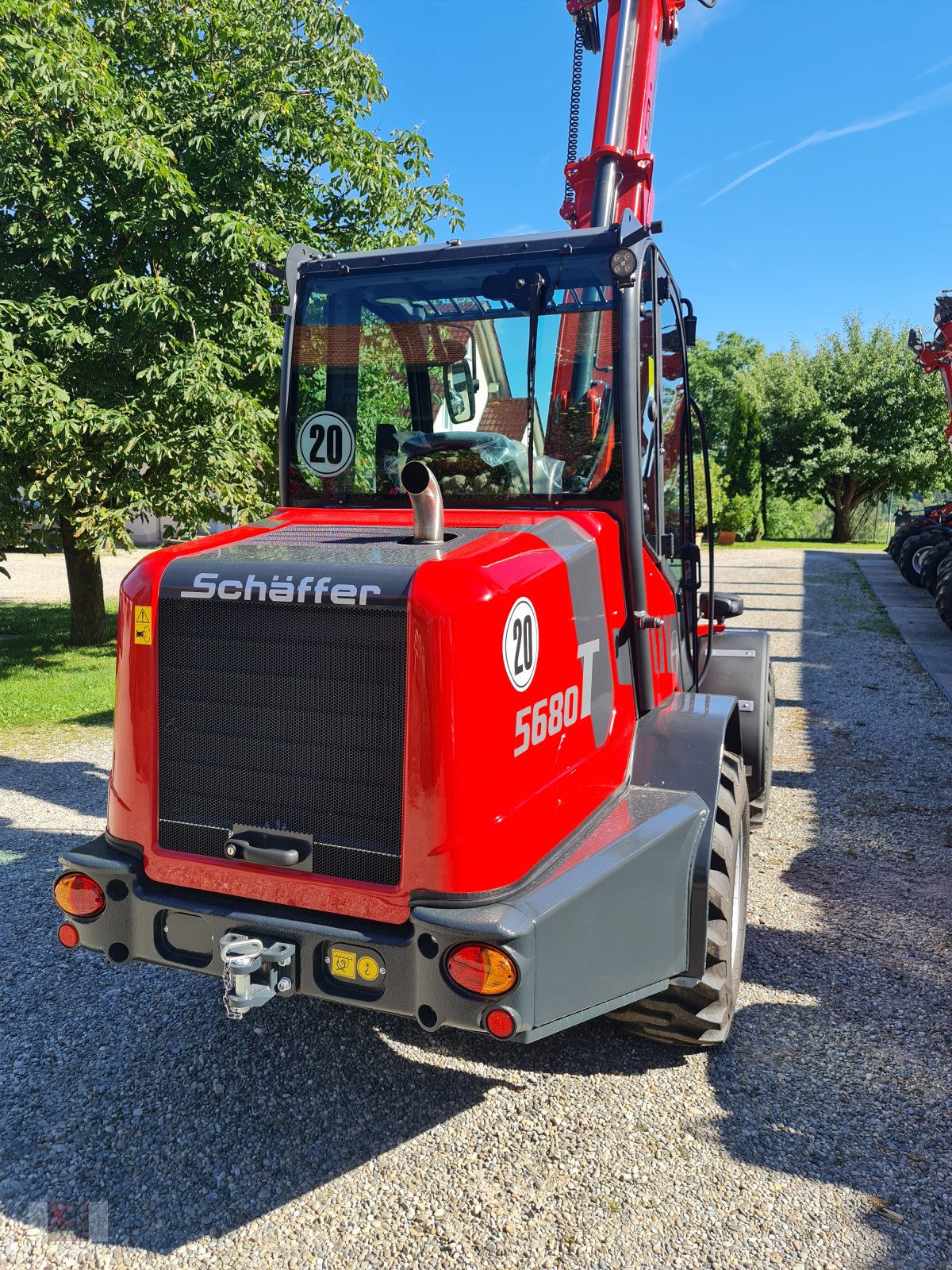 Teleradlader typu Schäffer 5680T, Neumaschine v Gerolsbach (Obrázek 2)