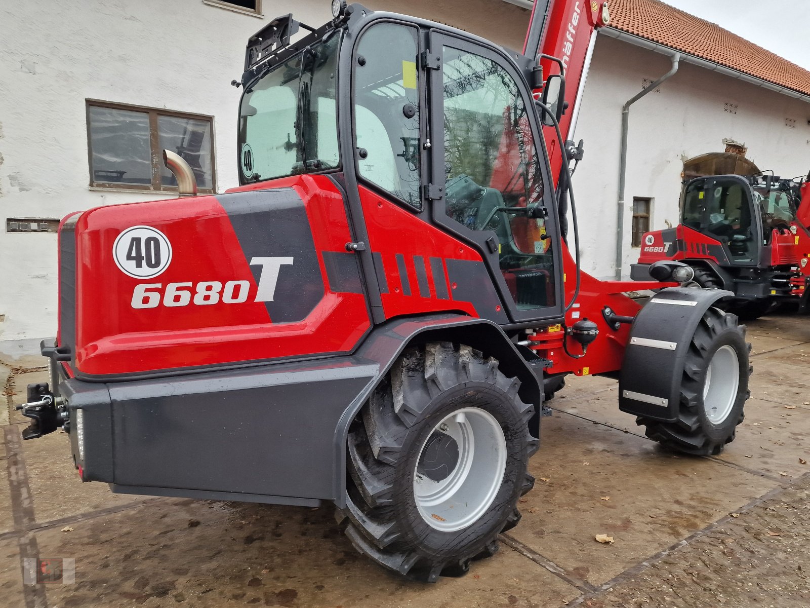 Teleradlader van het type Schäffer 6680 T-2, Neumaschine in Gerolsbach (Foto 2)