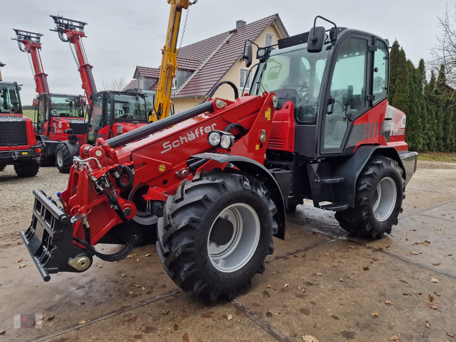 Teleradlader типа Schäffer 6680 T-2, Neumaschine в Gerolsbach (Фотография 7)