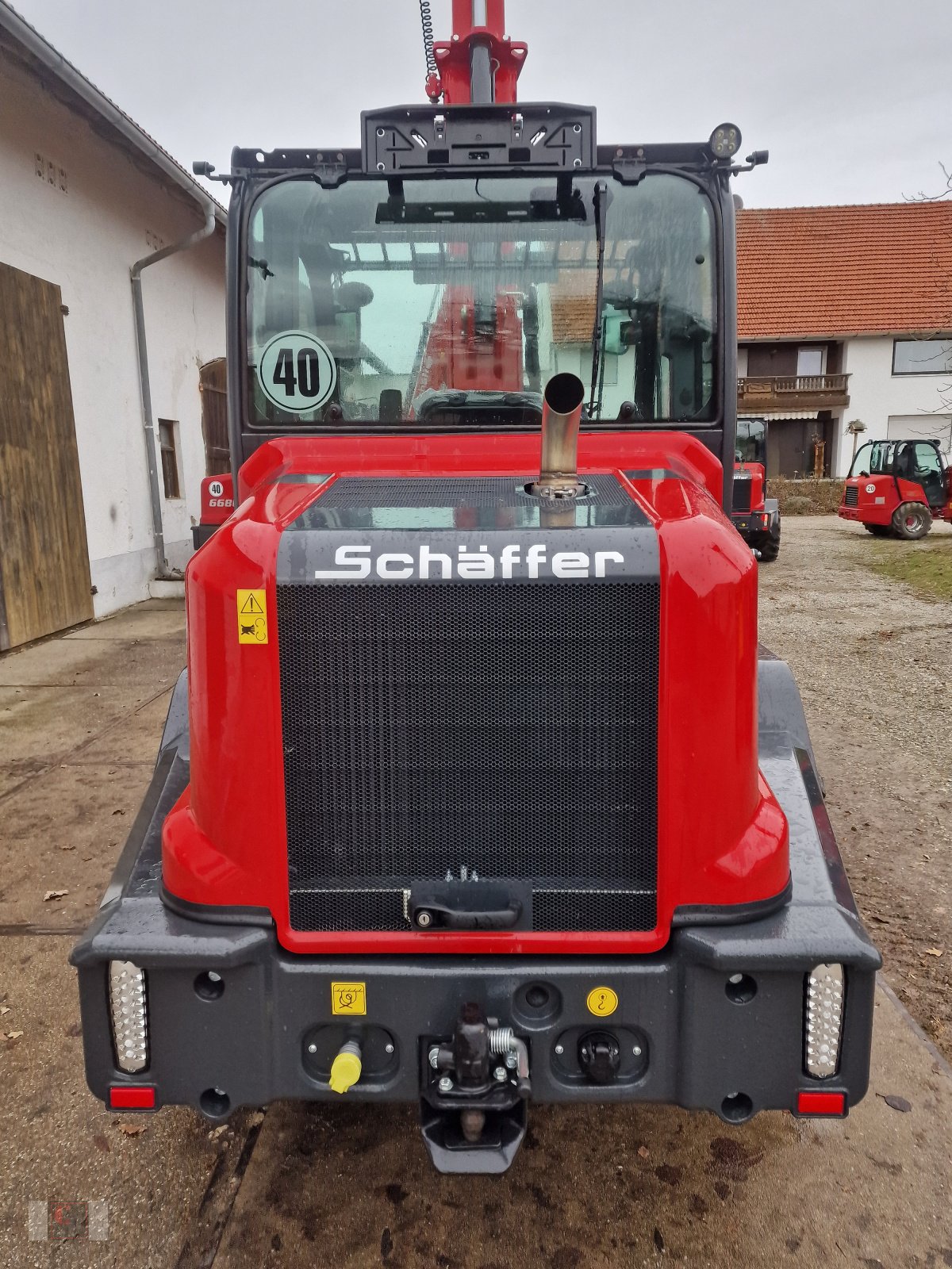 Teleradlader du type Schäffer 6680 T-2, Neumaschine en Gerolsbach (Photo 10)