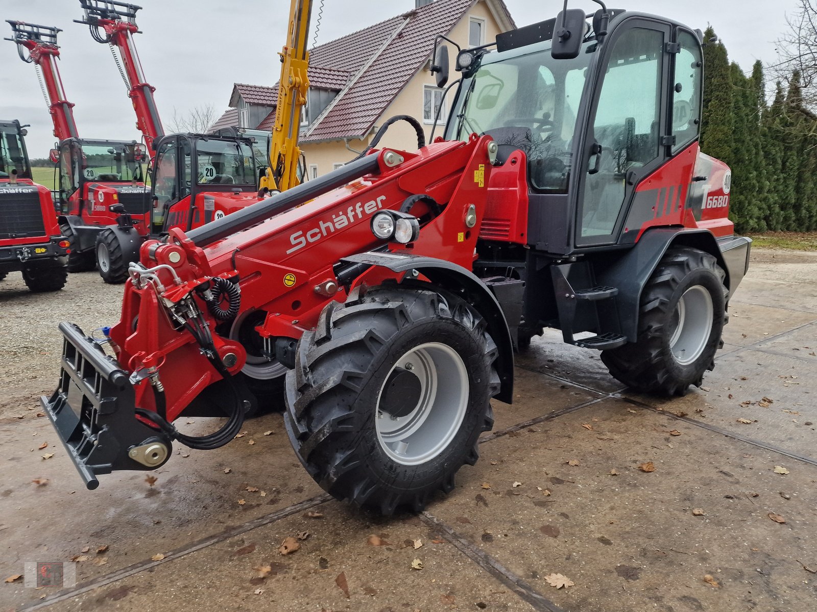 Teleradlader a típus Schäffer 6680 T-2, Neumaschine ekkor: Gerolsbach (Kép 11)