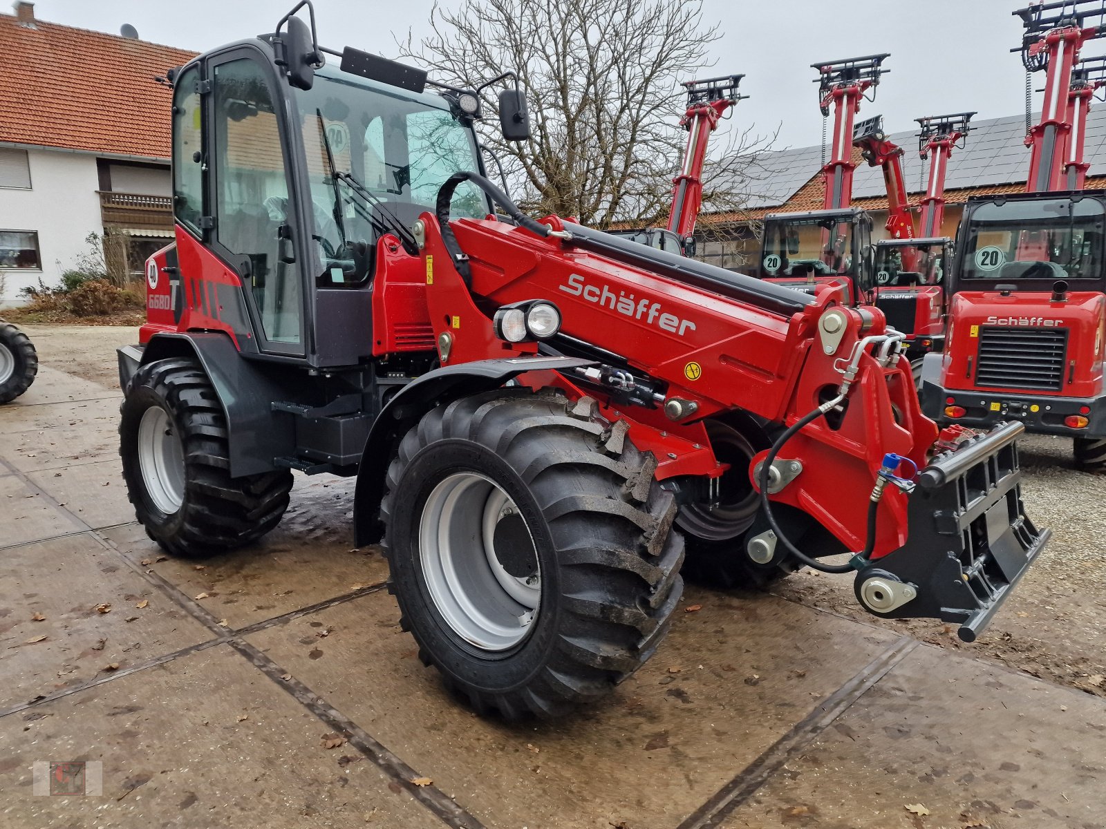 Teleradlader des Typs Schäffer 6680 T-2, Neumaschine in Gerolsbach (Bild 3)