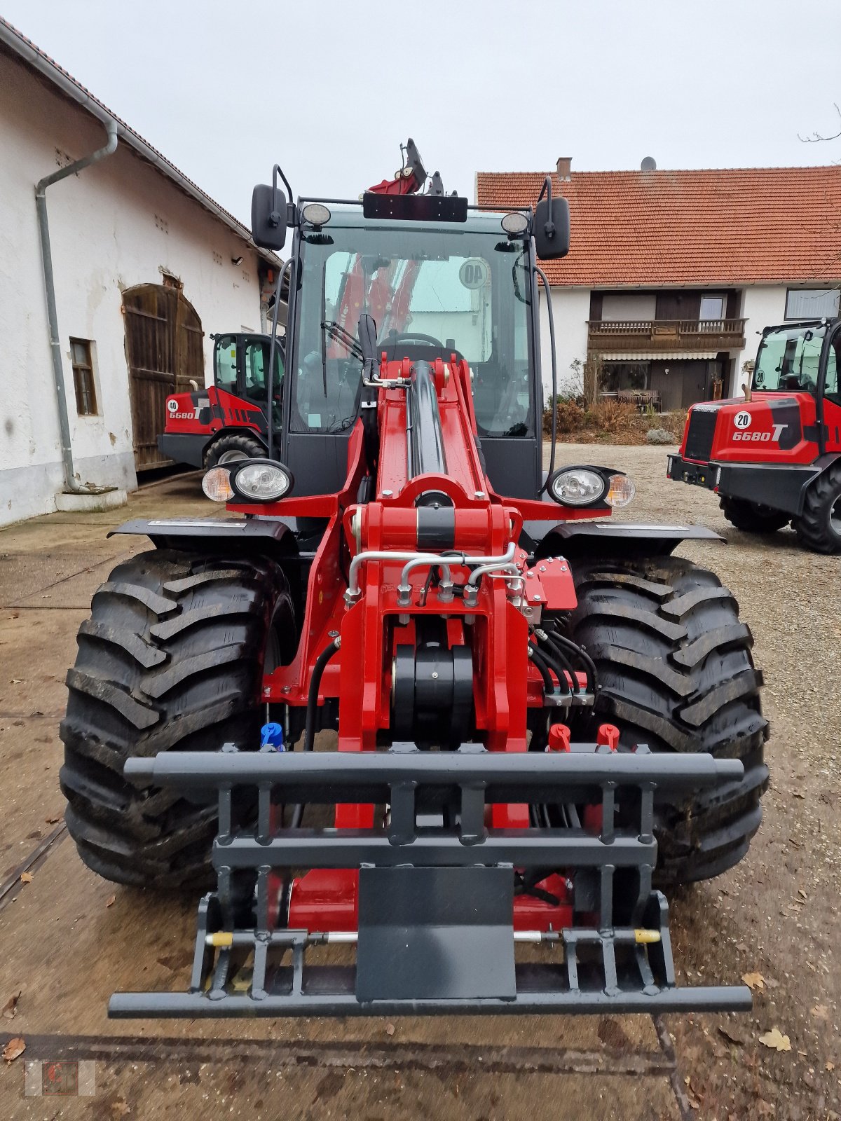 Teleradlader типа Schäffer 6680 T-2, Neumaschine в Gerolsbach (Фотография 5)