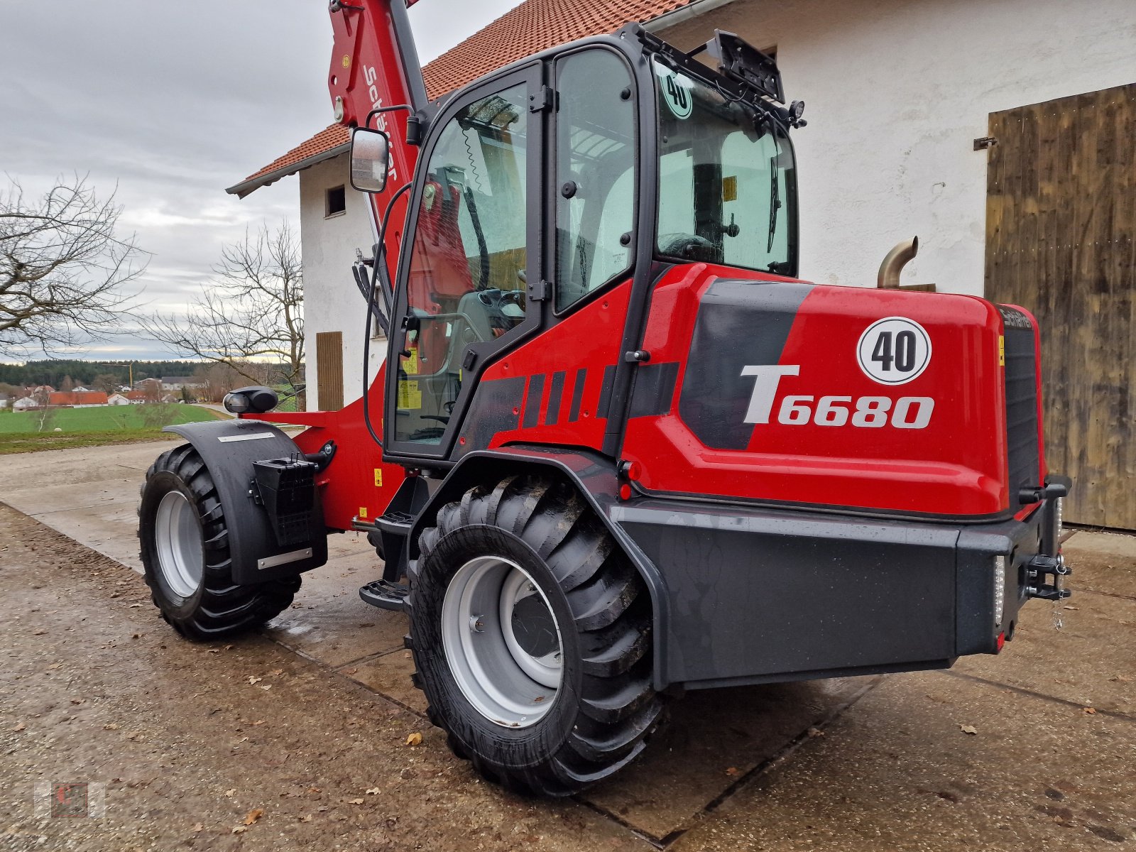 Teleradlader tipa Schäffer 6680 T-2, Neumaschine u Gerolsbach (Slika 8)