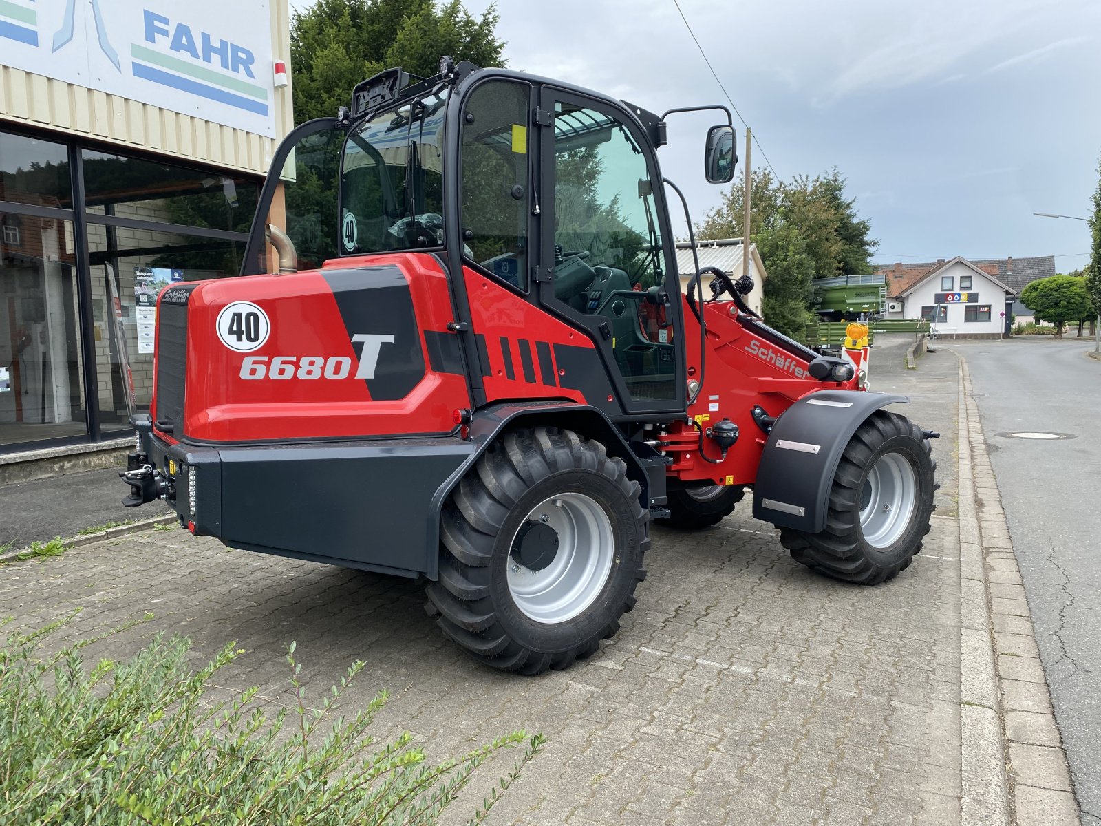 Teleradlader des Typs Schäffer 6680 T GUTE AUSSTATTUNG SOFORT VERFÜGBAR, Neumaschine in Neustadt (Bild 3)