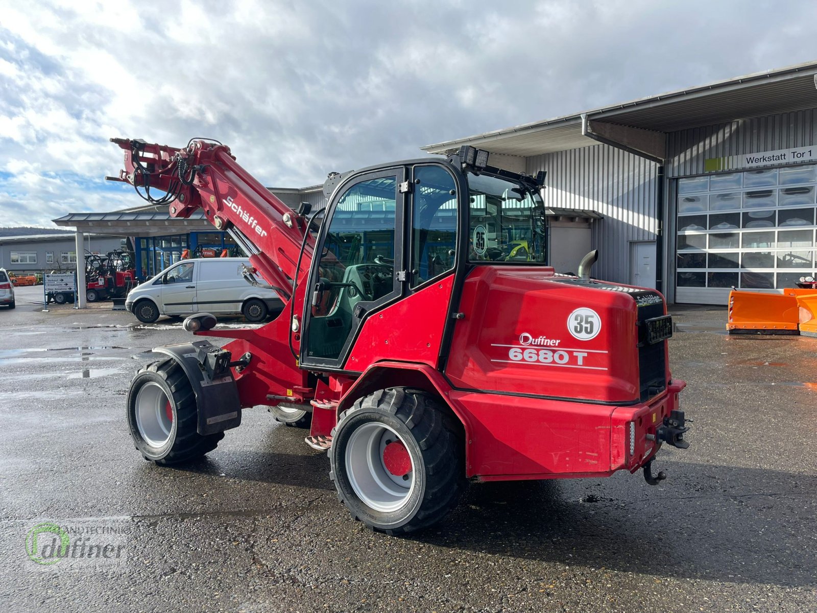 Teleradlader tipa Schäffer 6680 T, Gebrauchtmaschine u Münsingen (Slika 4)