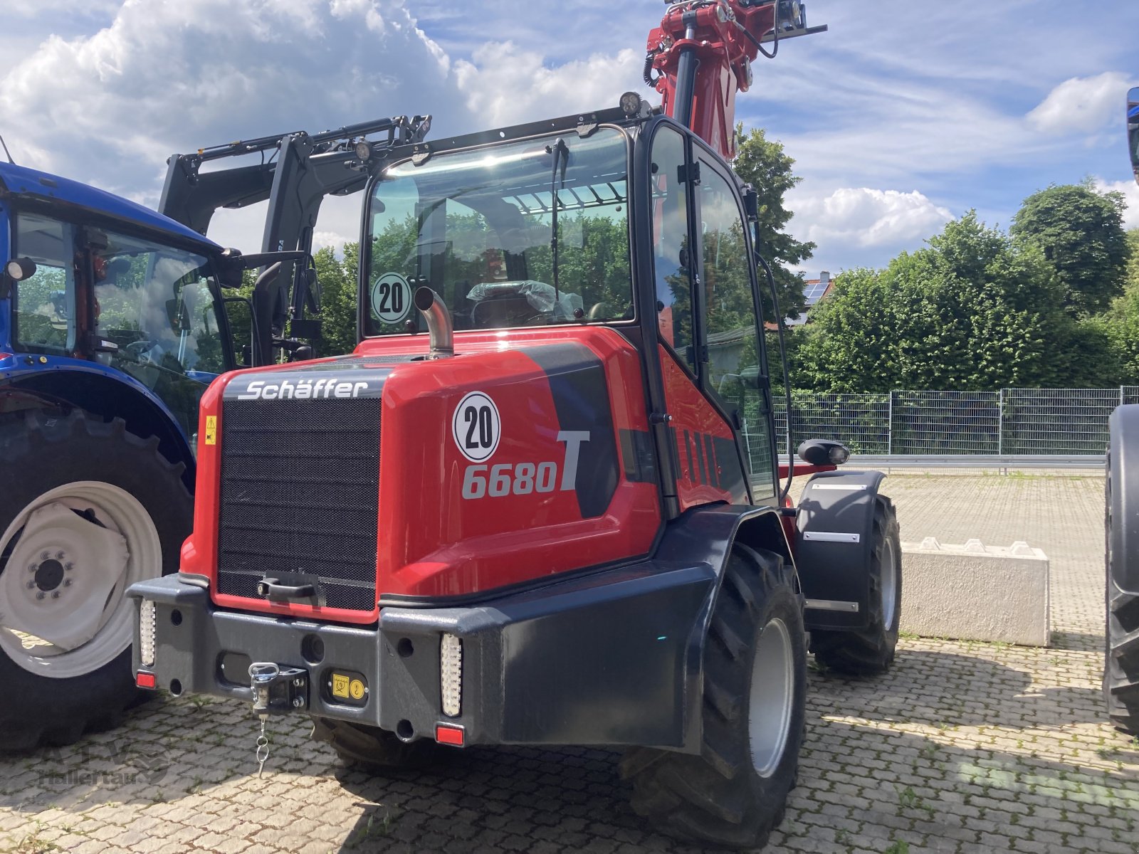 Teleradlader van het type Schäffer 6680 T, Gebrauchtmaschine in Schweitenkirchen (Foto 3)