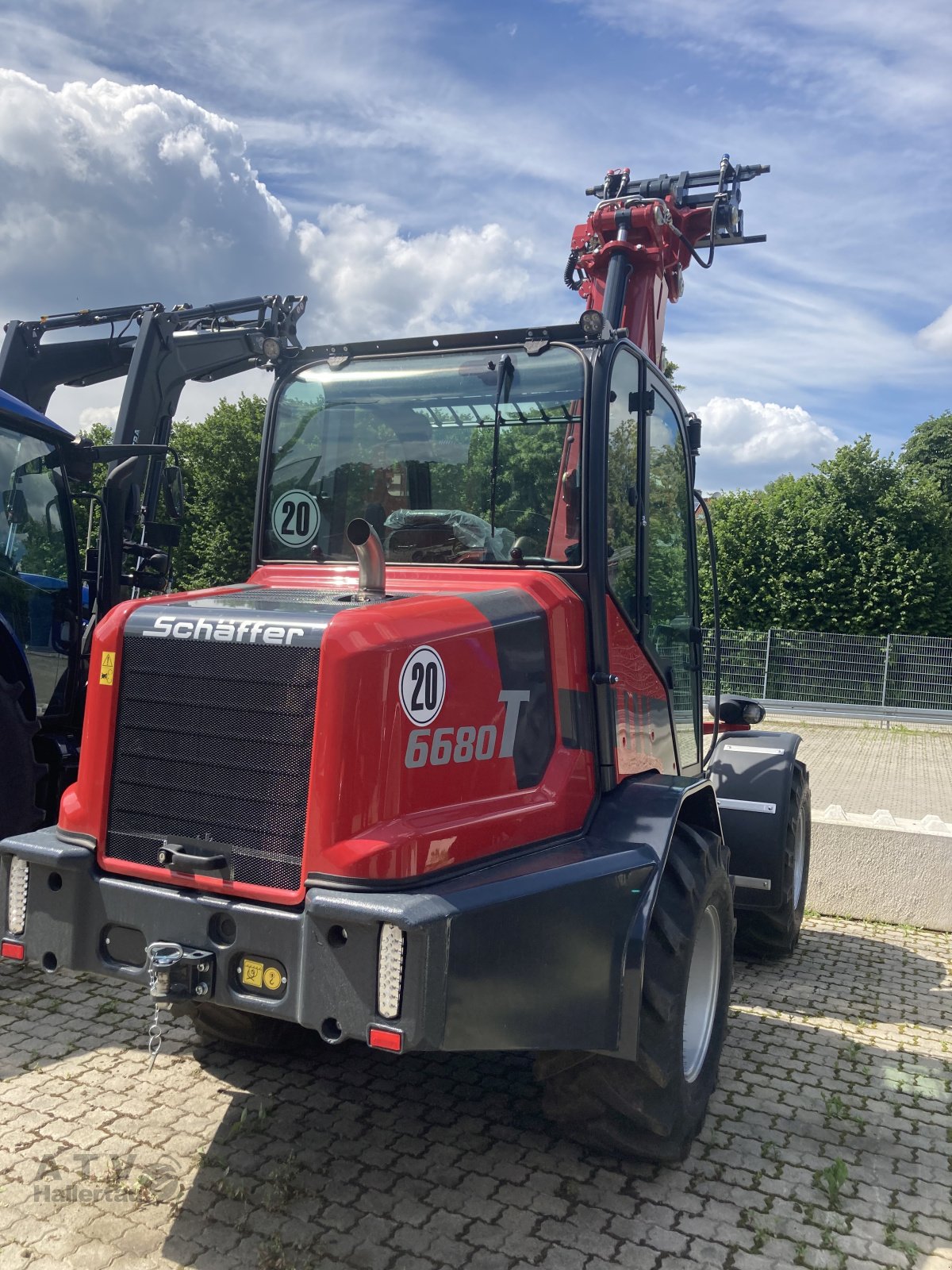 Teleradlader van het type Schäffer 6680 T, Gebrauchtmaschine in Schweitenkirchen (Foto 4)