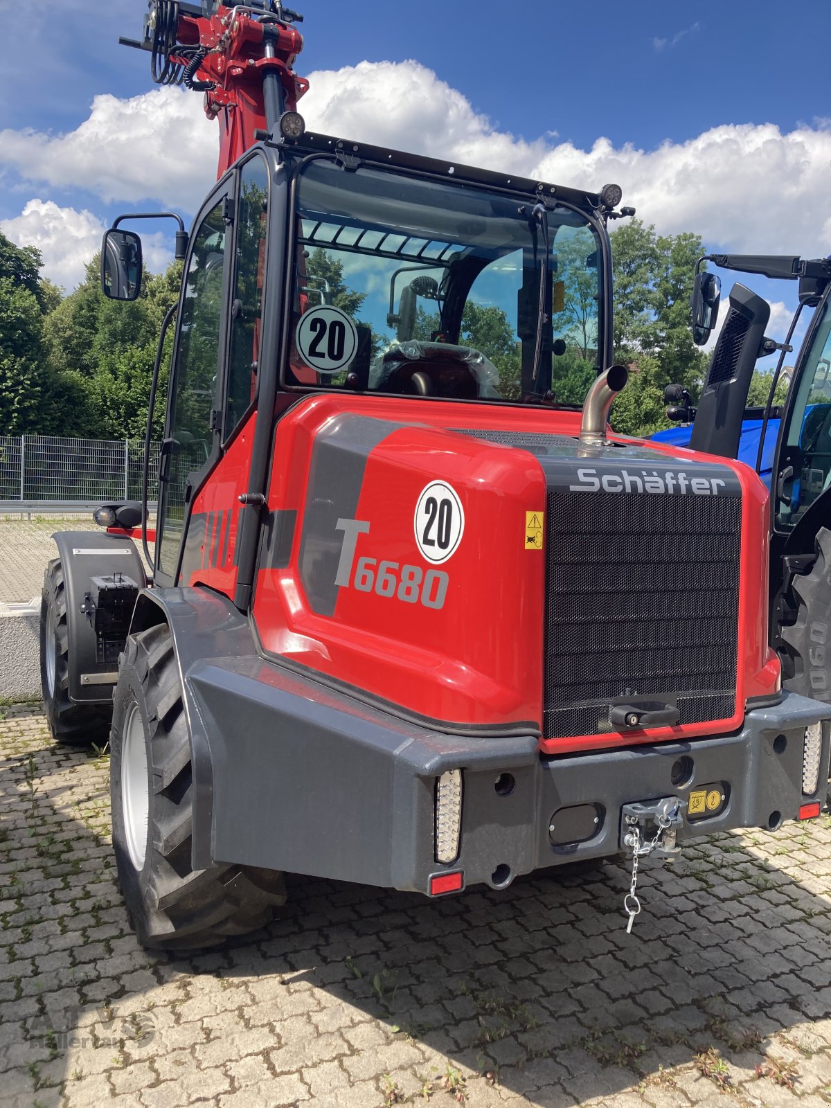 Teleradlader van het type Schäffer 6680 T, Gebrauchtmaschine in Schweitenkirchen (Foto 7)