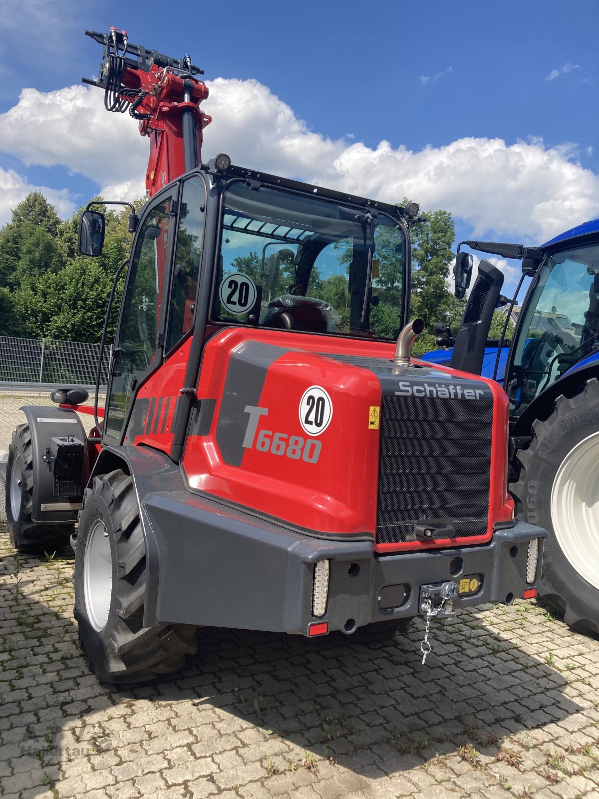 Teleradlader van het type Schäffer 6680 T, Gebrauchtmaschine in Schweitenkirchen (Foto 8)