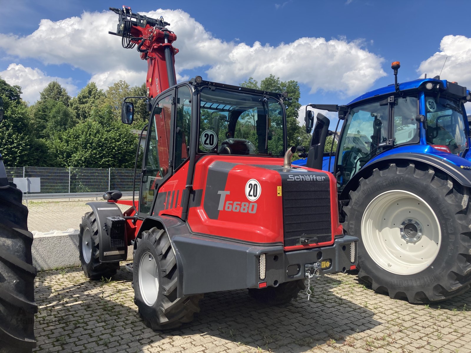 Teleradlader typu Schäffer 6680 T, Gebrauchtmaschine w Schweitenkirchen (Zdjęcie 9)