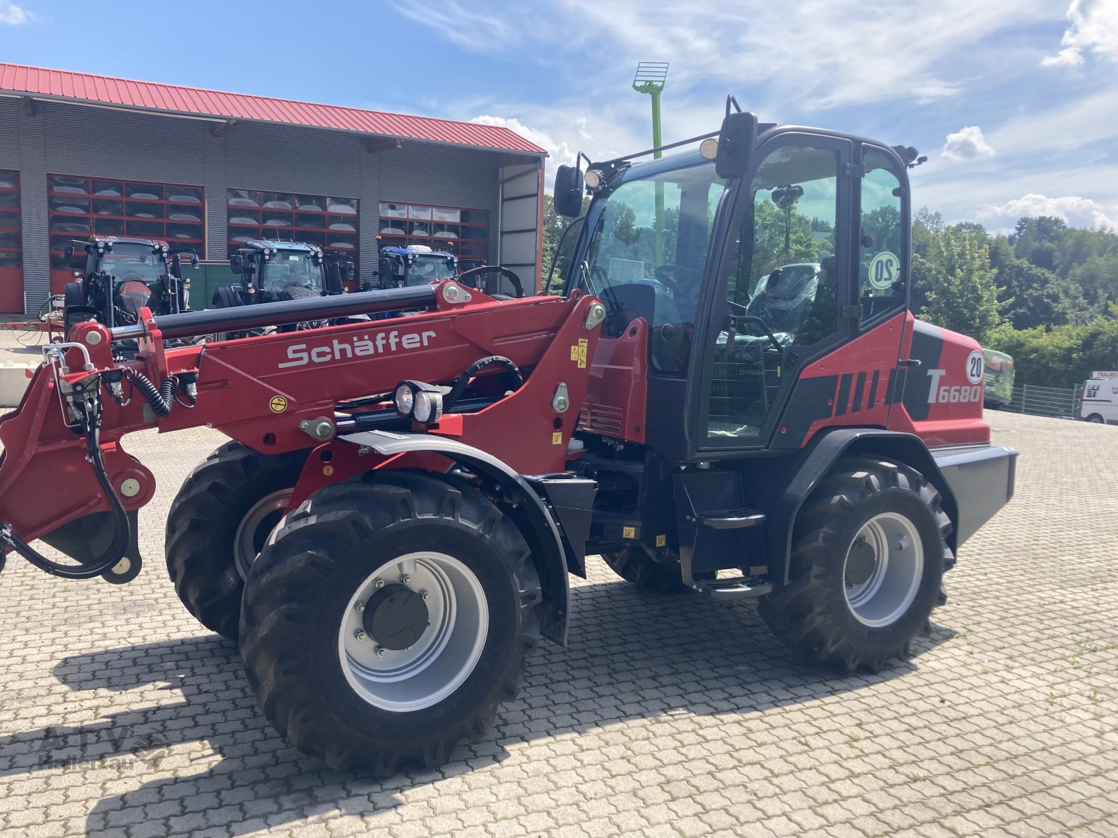 Teleradlader typu Schäffer 6680 T, Gebrauchtmaschine w Schweitenkirchen (Zdjęcie 15)