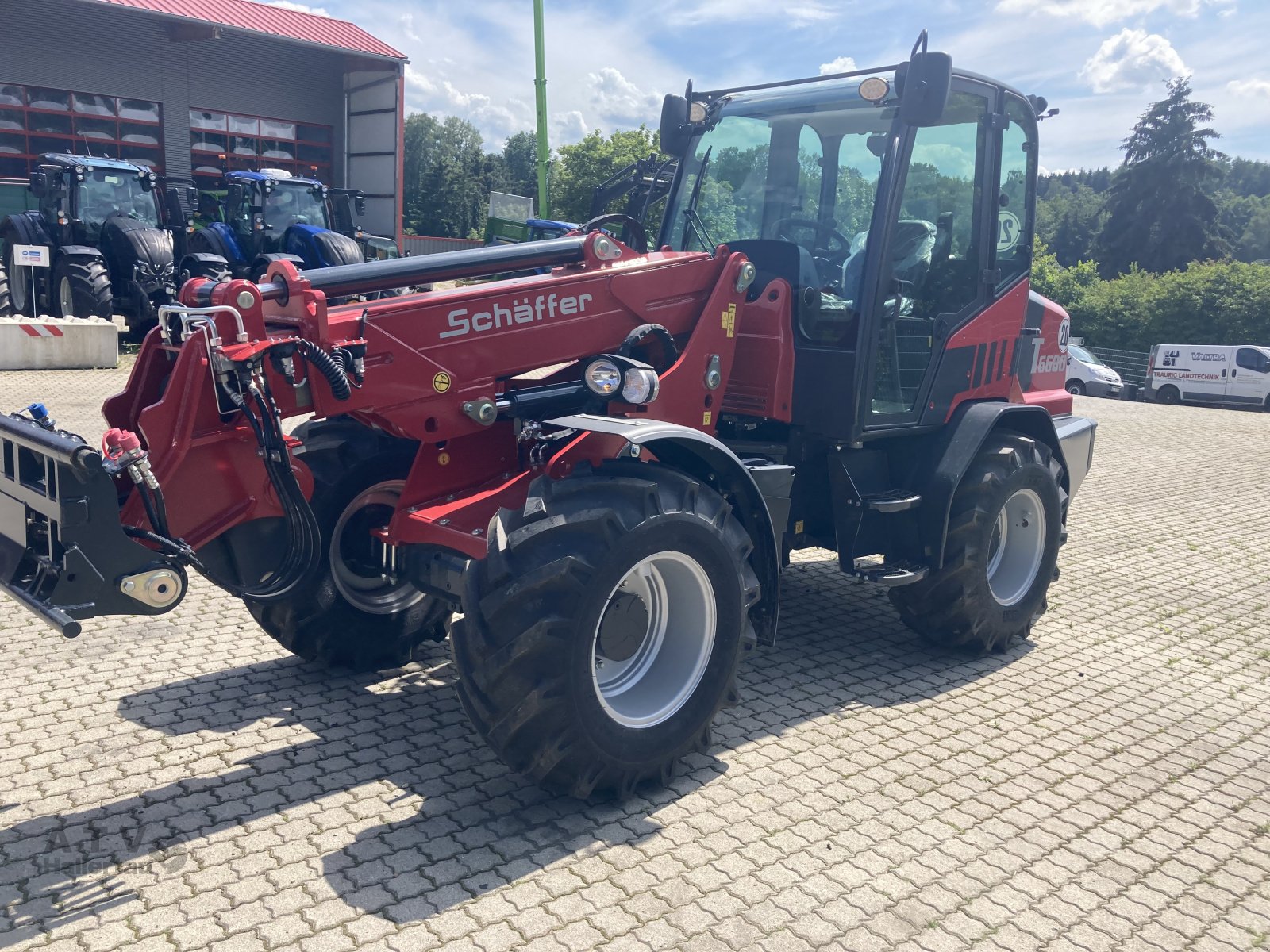 Teleradlader van het type Schäffer 6680 T, Gebrauchtmaschine in Schweitenkirchen (Foto 16)