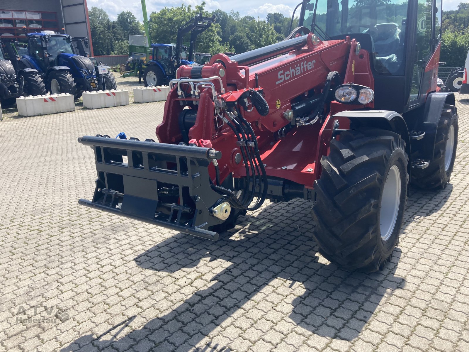 Teleradlader Türe ait Schäffer 6680 T, Gebrauchtmaschine içinde Schweitenkirchen (resim 17)