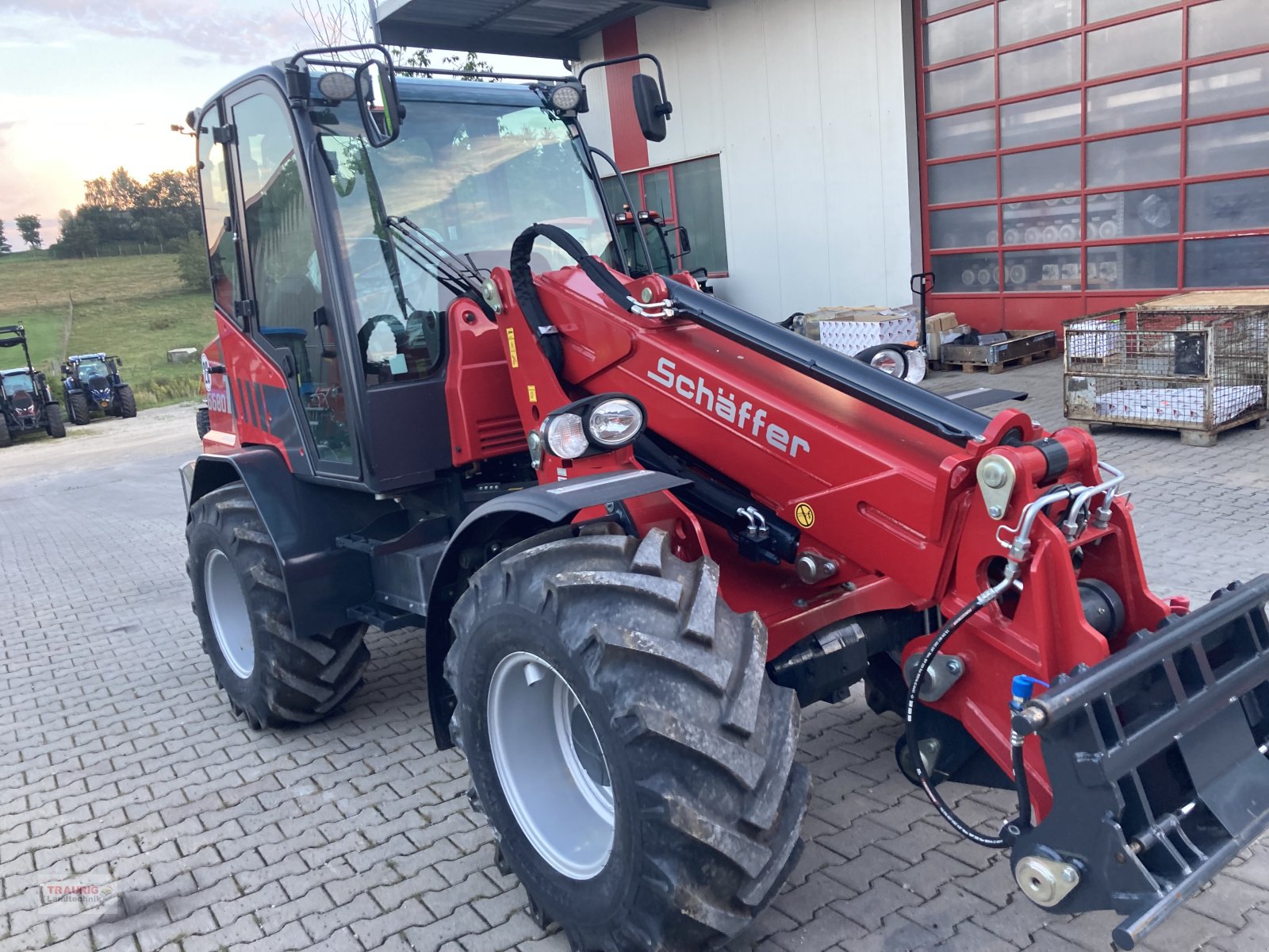 Teleradlader tip Schäffer 6680 T, Neumaschine in Mainburg/Wambach (Poză 3)