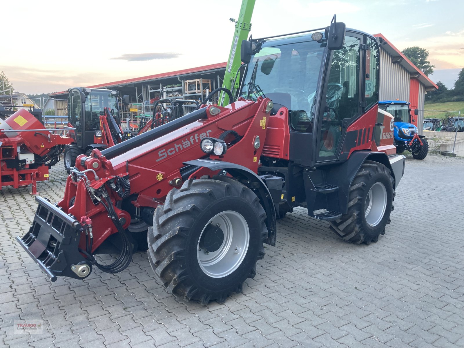 Teleradlader tip Schäffer 6680 T, Neumaschine in Mainburg/Wambach (Poză 4)