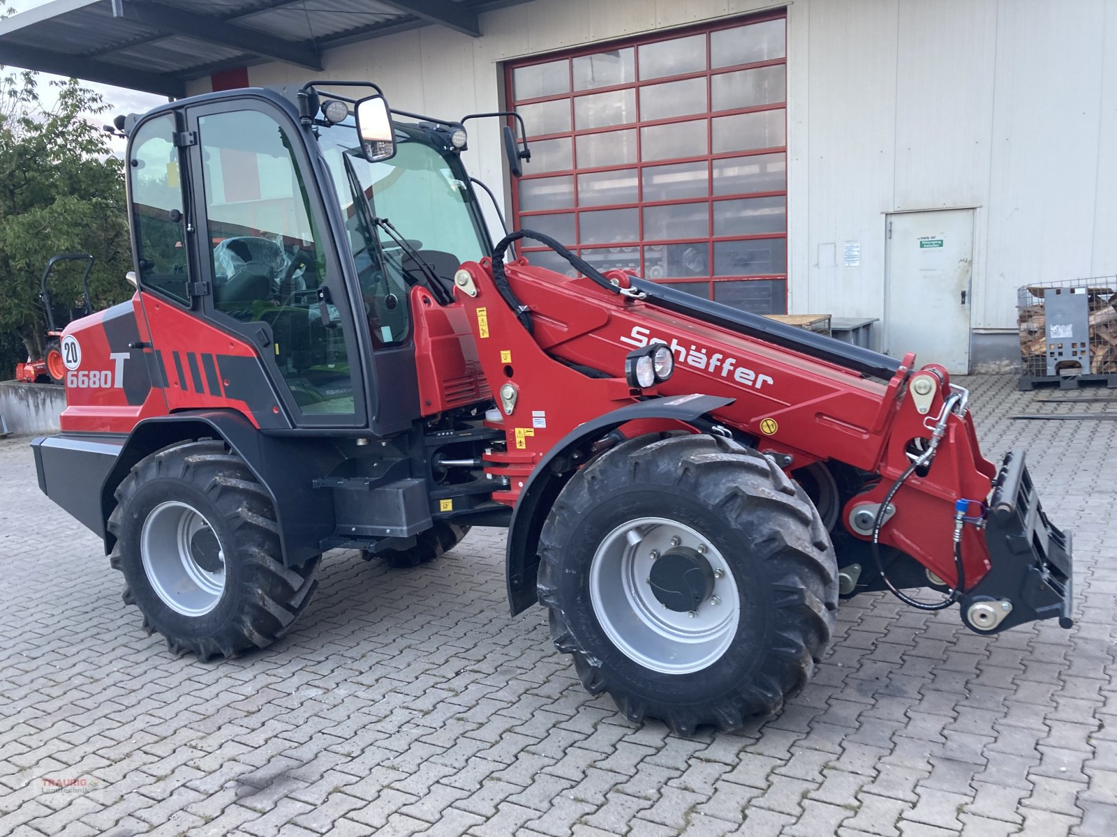 Teleradlader tip Schäffer 6680 T, Neumaschine in Mainburg/Wambach (Poză 1)