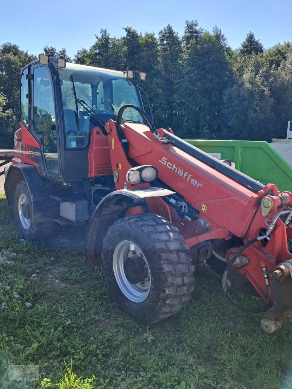 Teleradlader van het type Schäffer 6680 T, Gebrauchtmaschine in Pragsdorf (Foto 1)