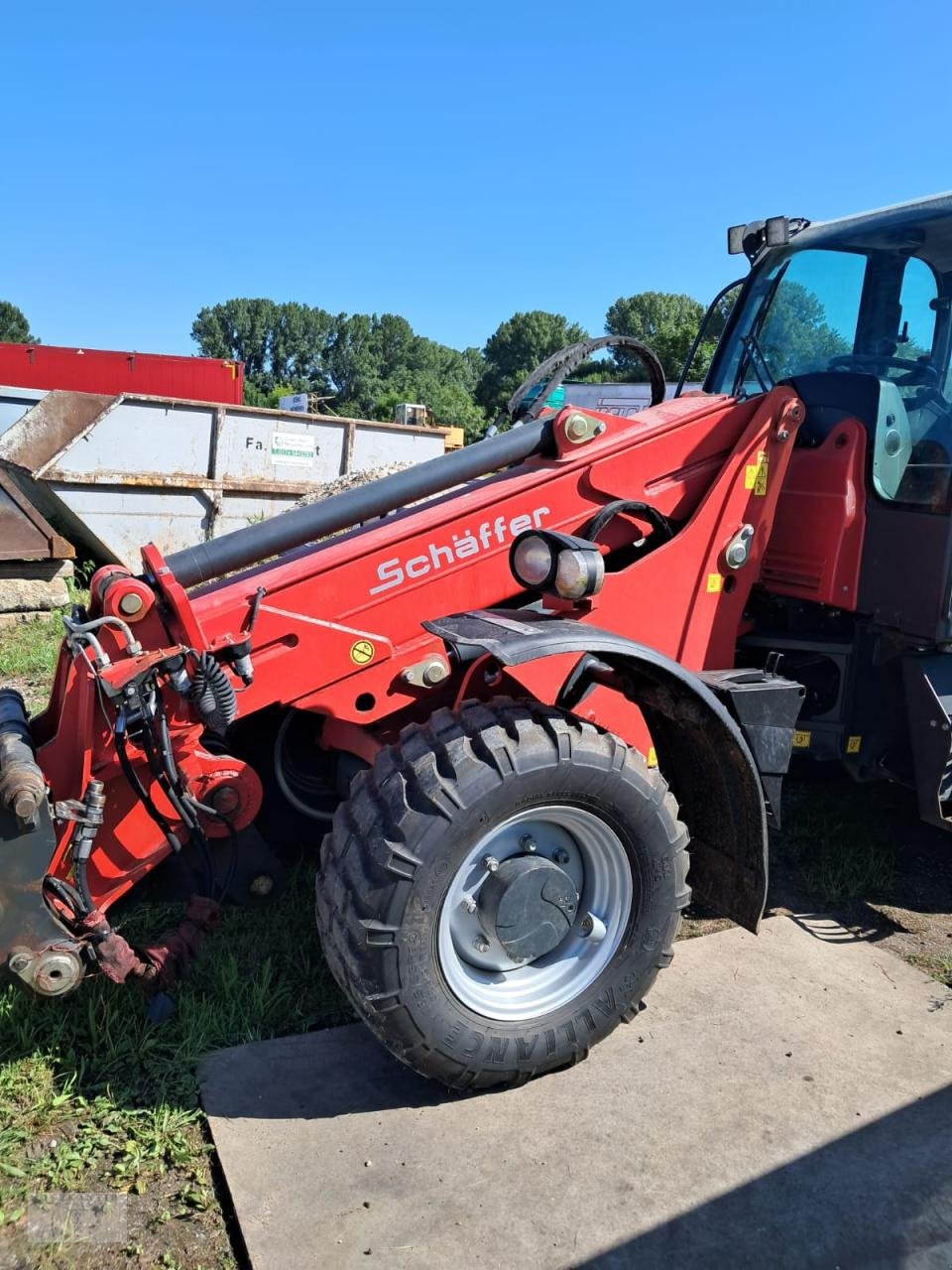 Teleradlader des Typs Schäffer 6680 T, Gebrauchtmaschine in Pragsdorf (Bild 2)