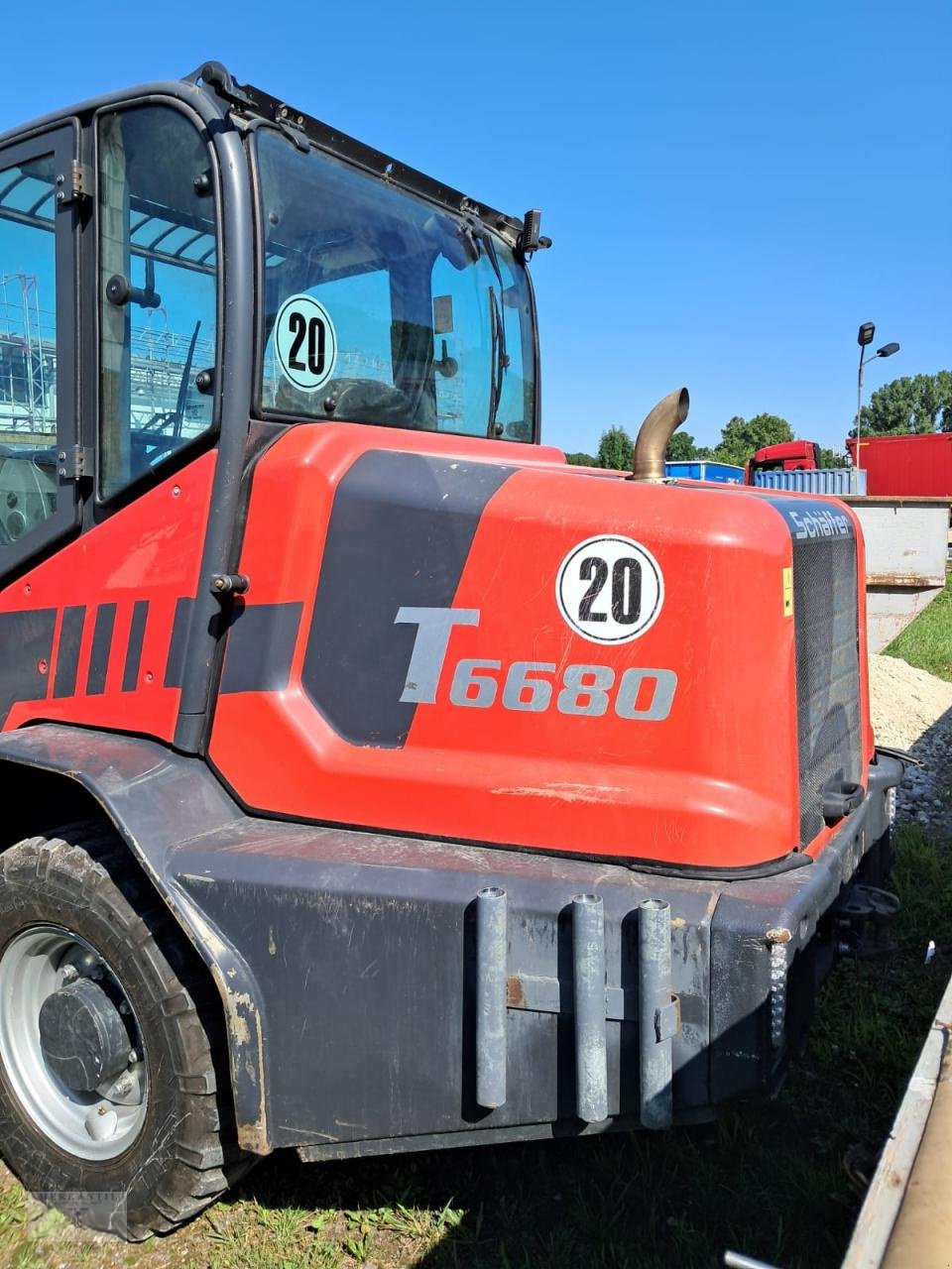 Teleradlader des Typs Schäffer 6680 T, Gebrauchtmaschine in Pragsdorf (Bild 3)