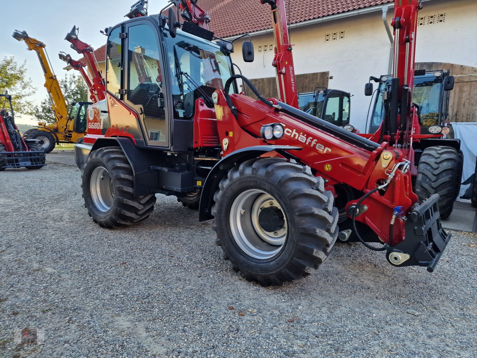 Teleradlader типа Schäffer 6680T-2, Neumaschine в Gerolsbach (Фотография 8)