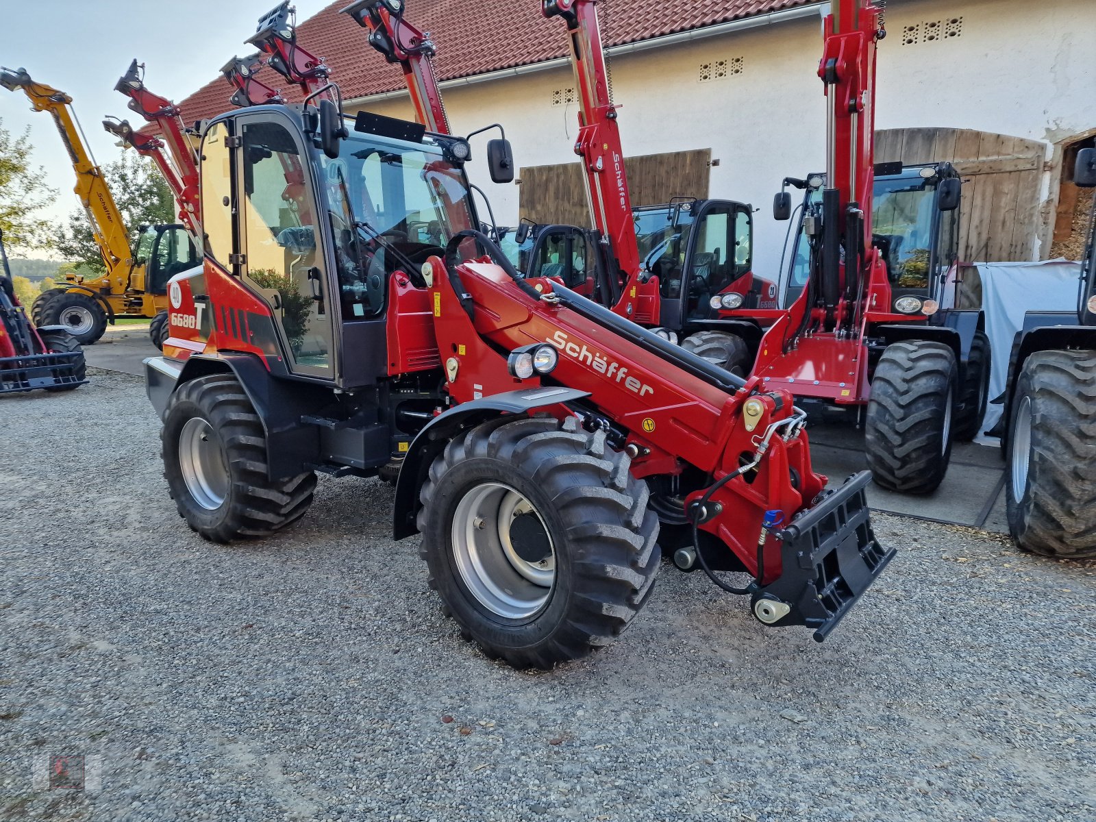 Teleradlader tipa Schäffer 6680T-2, Neumaschine u Gerolsbach (Slika 9)