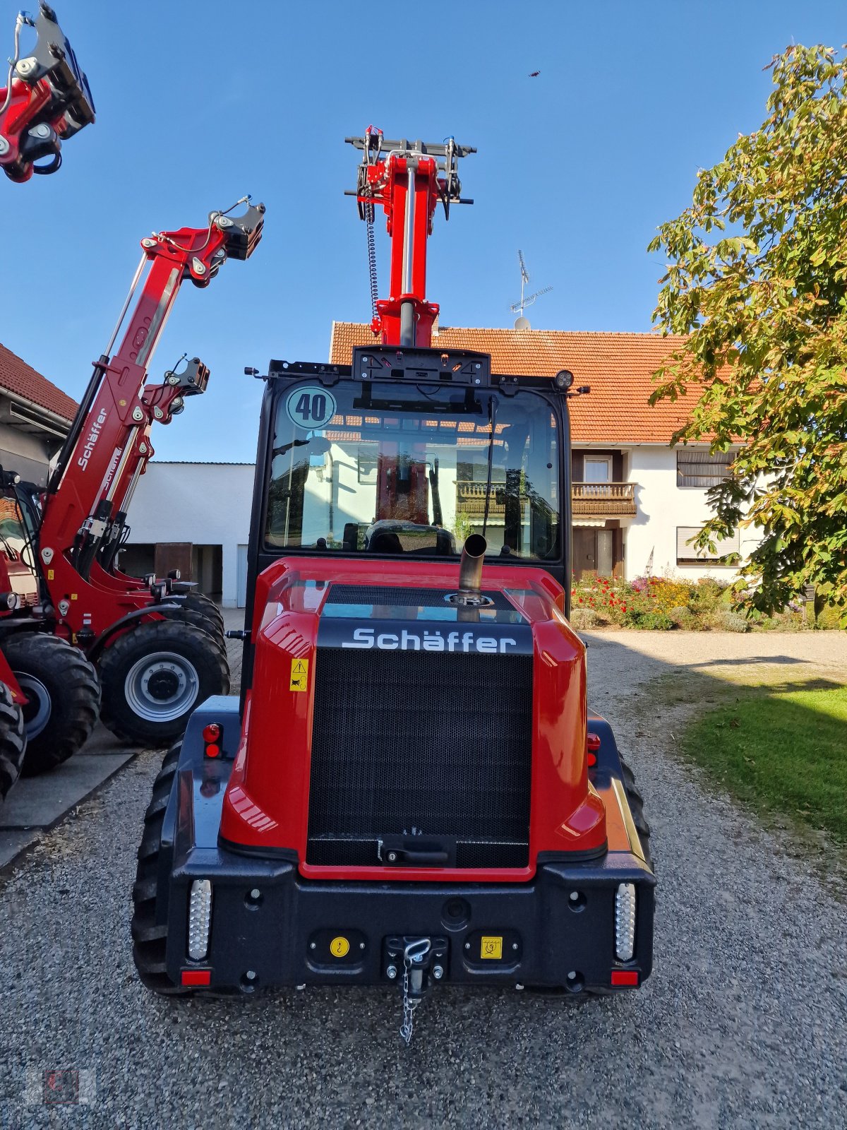 Teleradlader tipa Schäffer 6680T-2, Neumaschine u Gerolsbach (Slika 10)